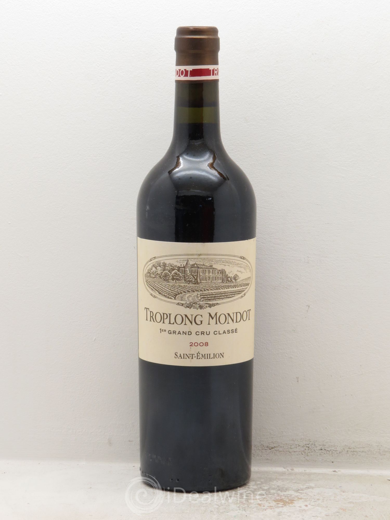 Château Troplong Mondot 1er Grand Cru Classé B 2008 - Lot de 1 bouteille - 0