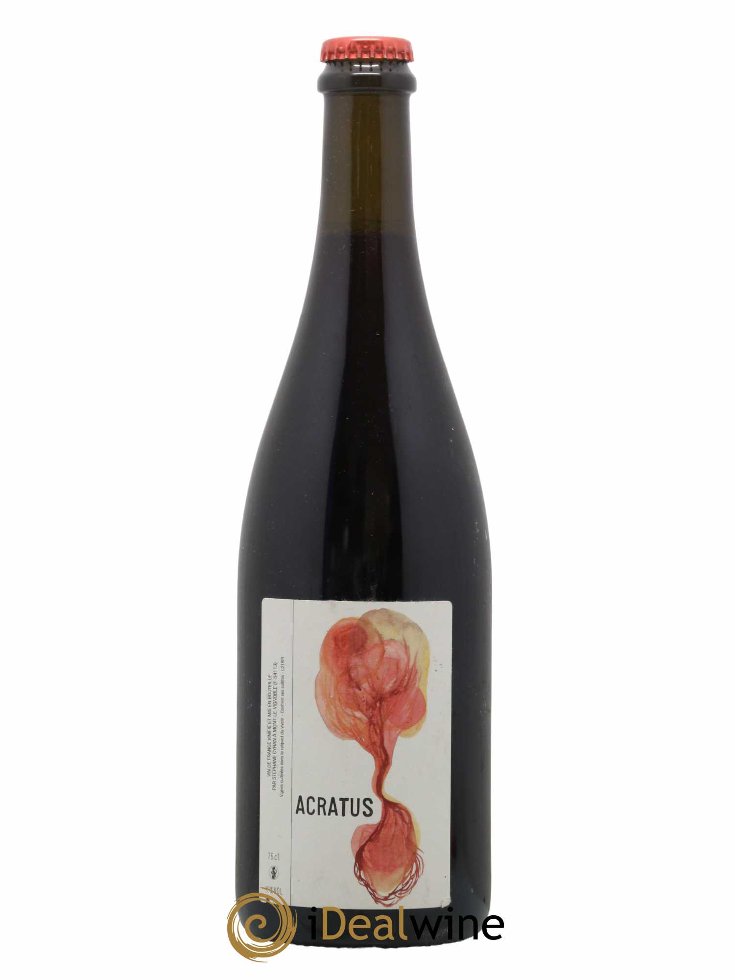 Vin de France Acratus Domaine Stéphane Cyran 2021 - Lot de 1 bouteille - 0