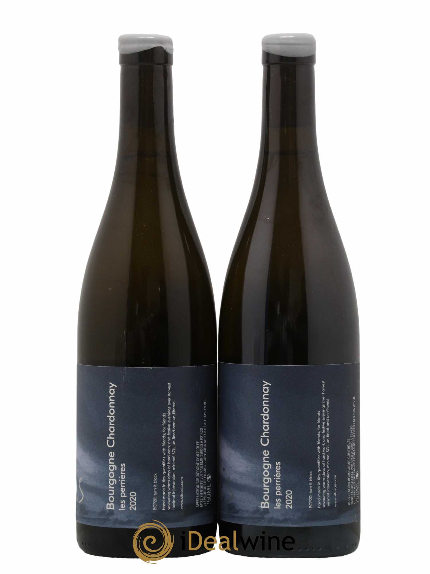 Bourgogne Les Perrières Domaine Si Tu Sais 2020 - Lot de 2 bouteilles - 1