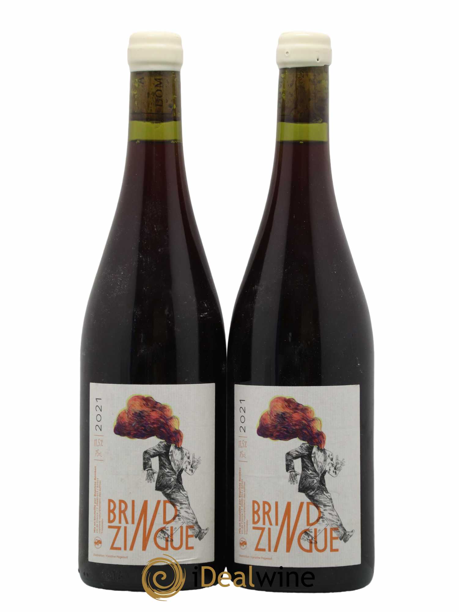 Vin de France Brind Zingue Domaine Baptiste Ramboz 2021 - Lot de 2 bouteilles - 0