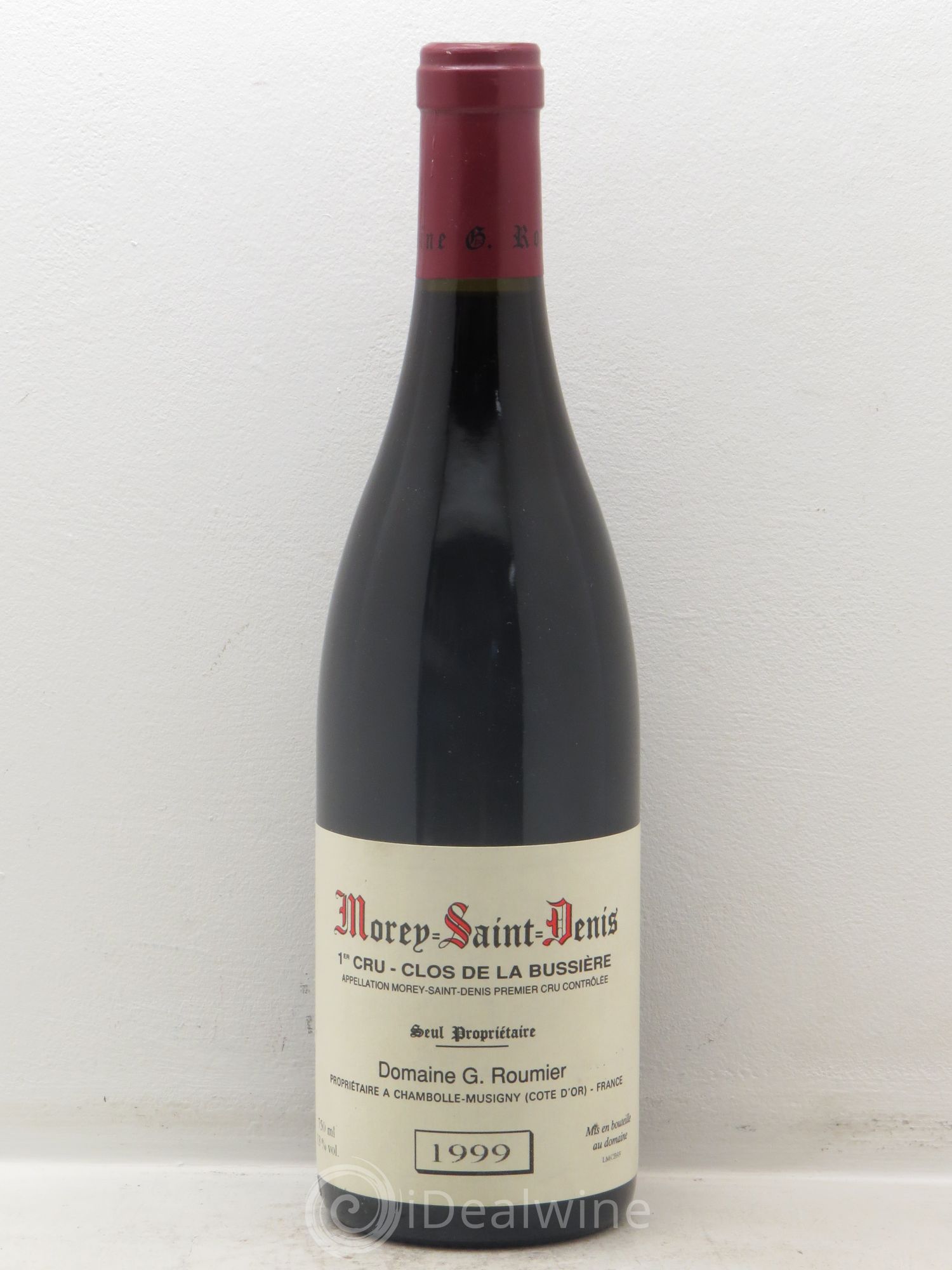 Morey-Saint-Denis 1er Cru Clos de la Bussière Georges Roumier (Domaine) 1999 - Lot de 1 bouteille - 0