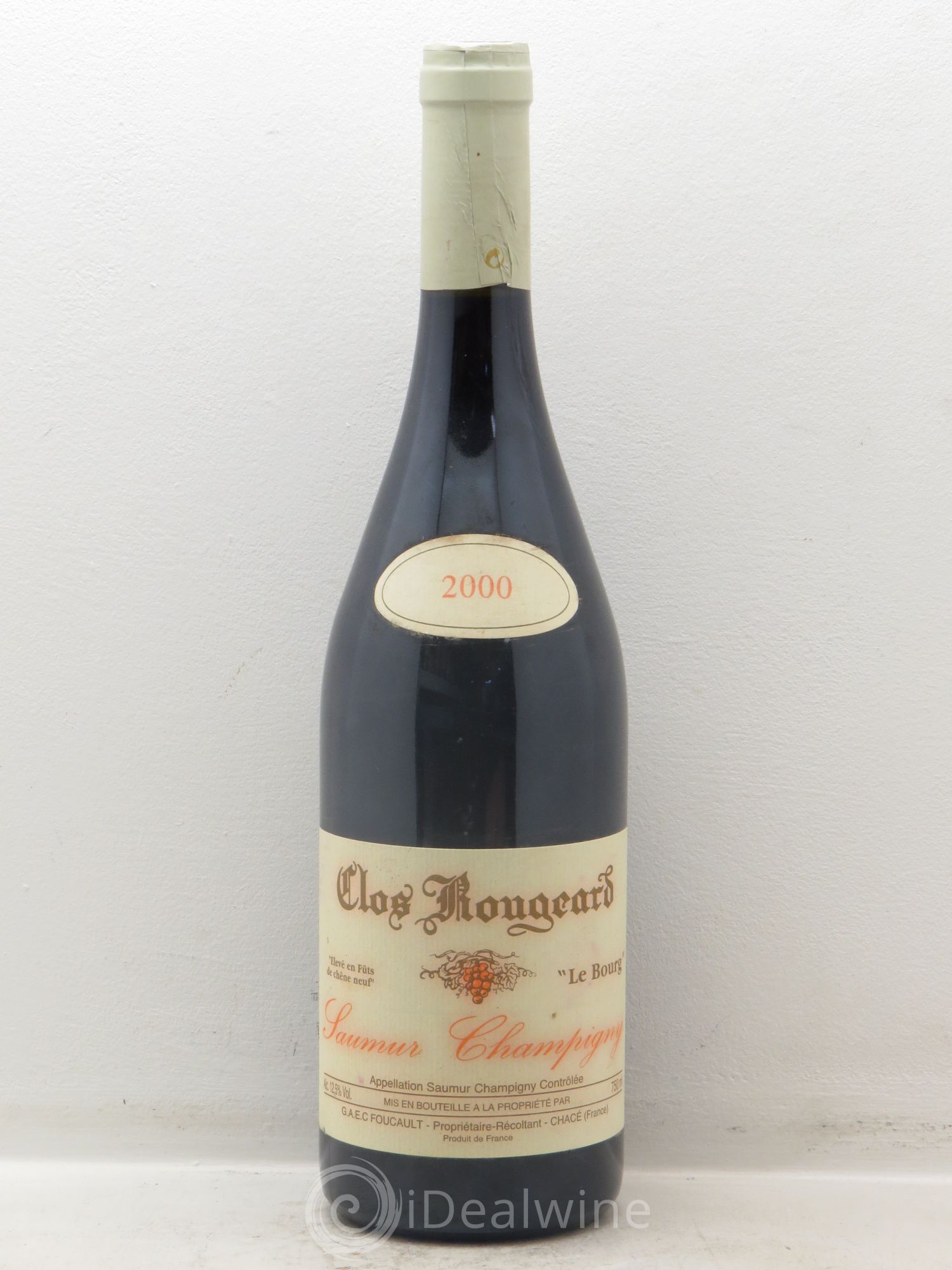 Saumur-Champigny Le Bourg Clos Rougeard 2000 - Lot de 1 bouteille - 0