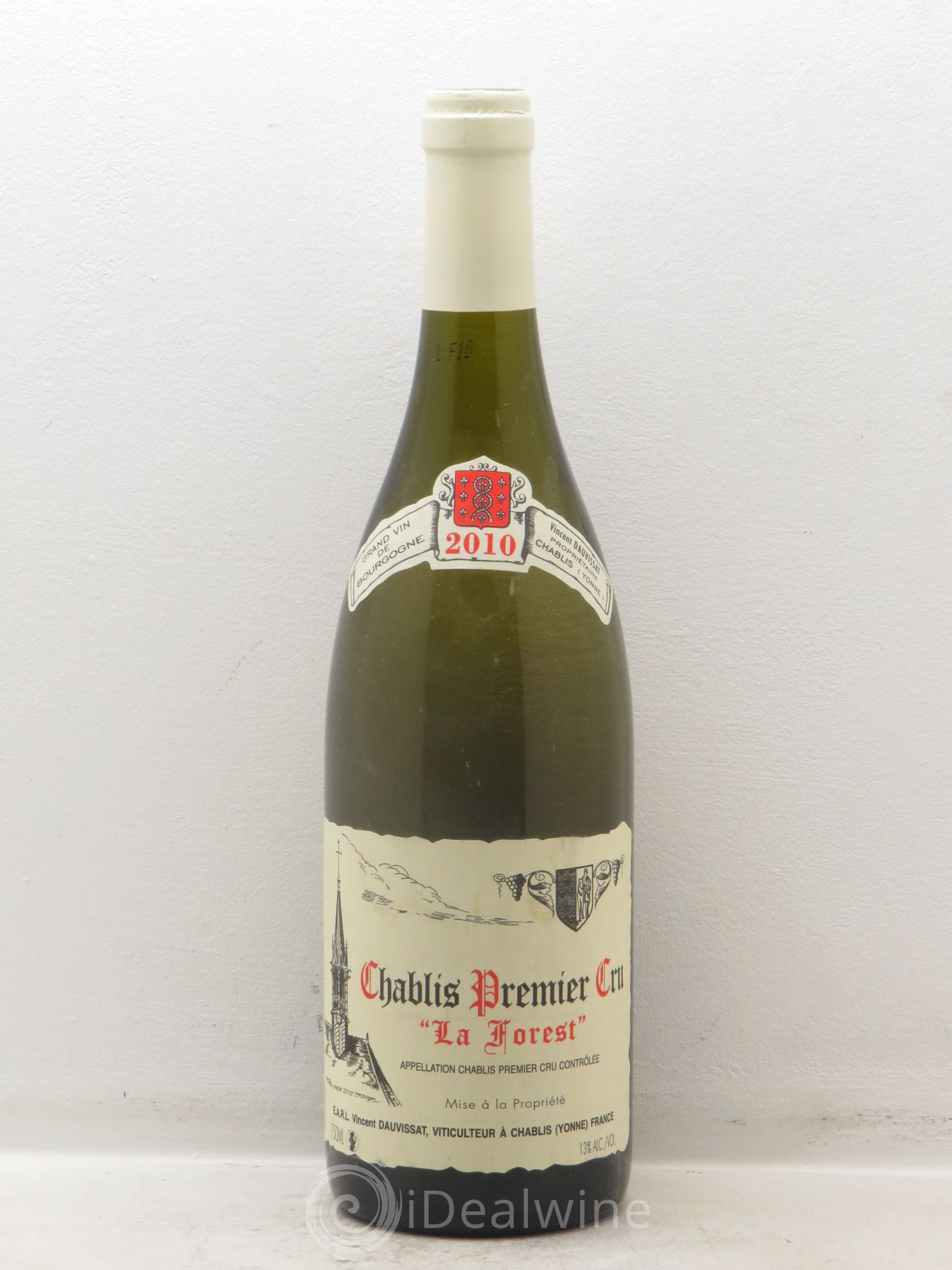 Chablis 1er Cru La Forest Vincent Dauvissat (Domaine) 2010 - Lot de 1 bouteille - 0