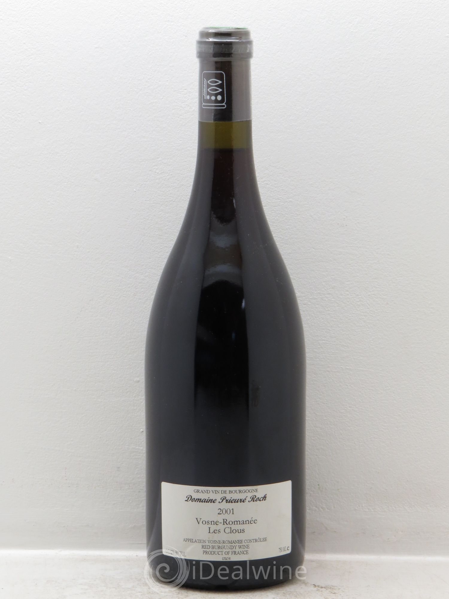 Vosne-Romanée Les Clous Prieuré Roch 2001 - Lot de 1 bouteille - 1