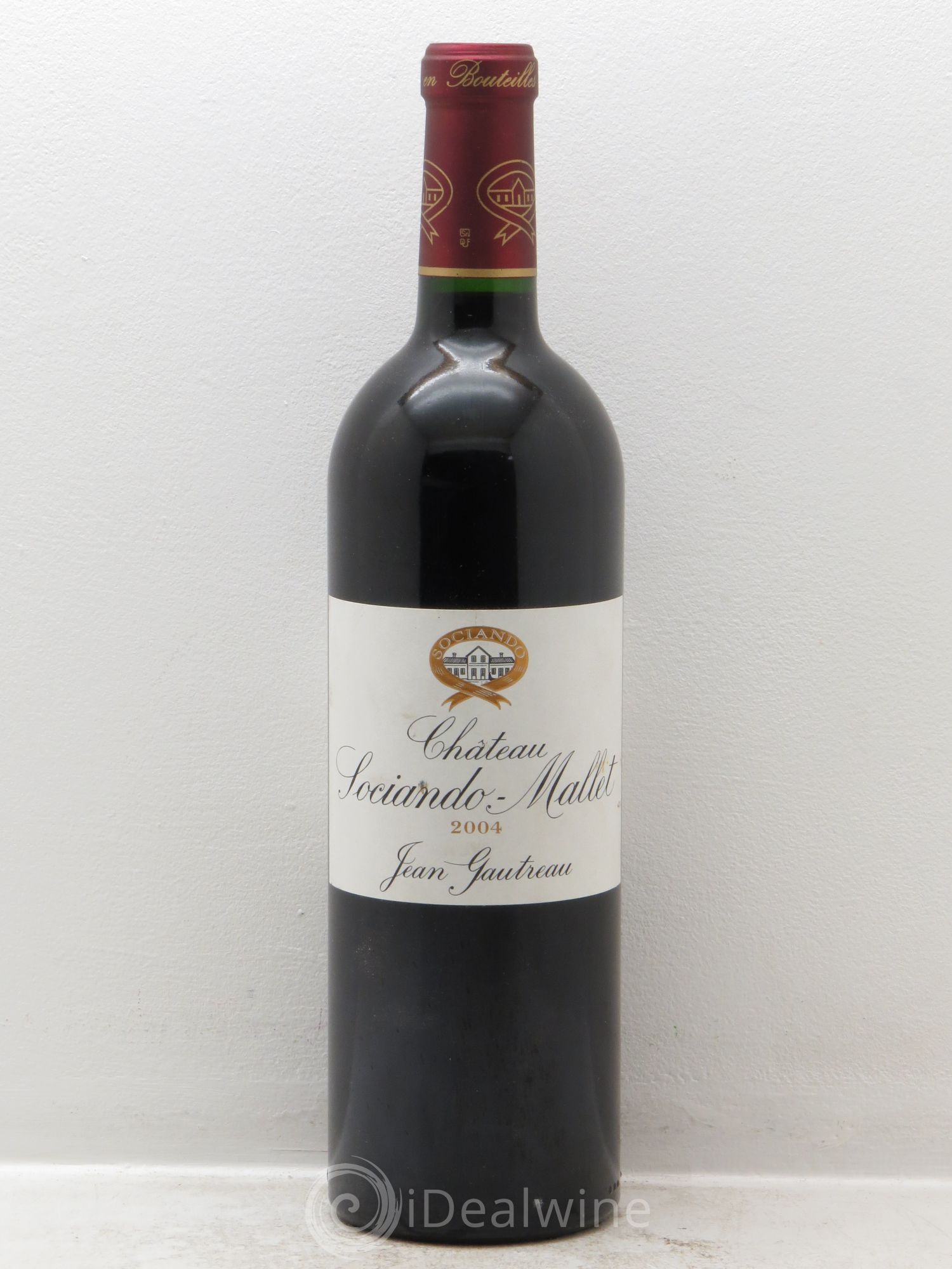 Château Sociando Mallet 2004 - Lot de 1 bouteille - 0