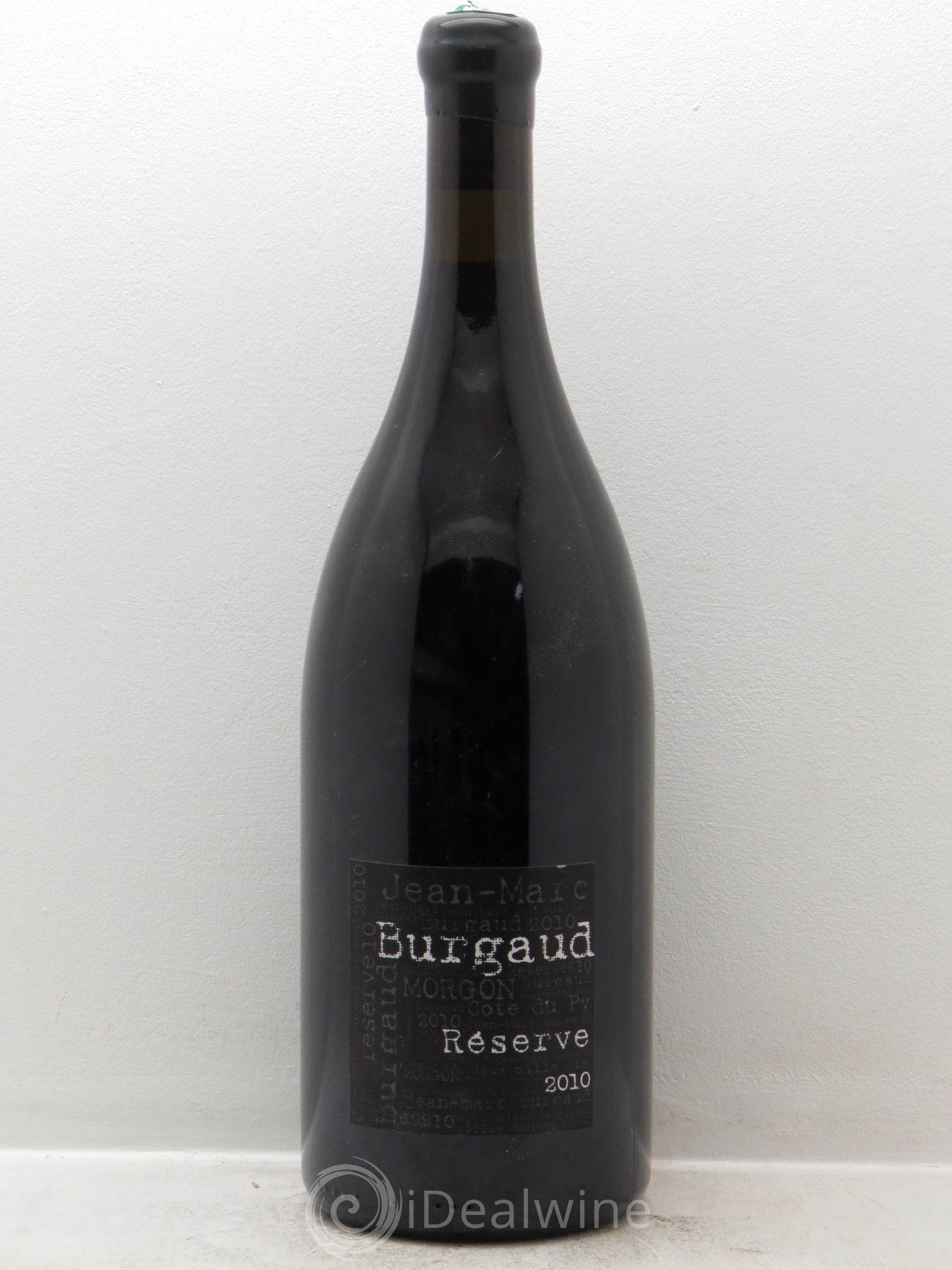 Morgon Côte du Py Réserve Jean-Marc Burgaud (Domaine) 2010 - Lot de 1 magnum - 0