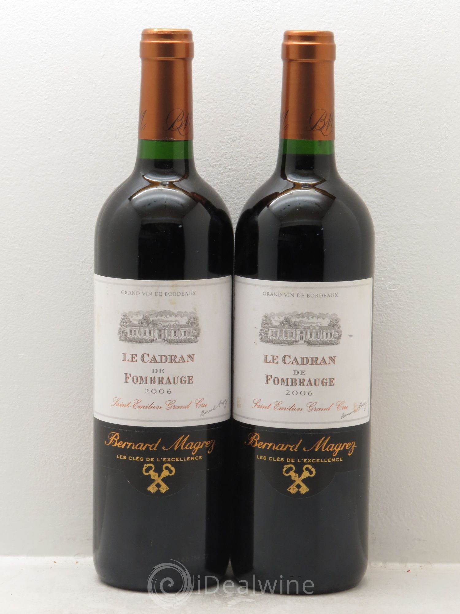 Saint-Émilion Château Le Cadran de Fombrauge -grand cru 2006 - Posten von 2 Flaschen - 0