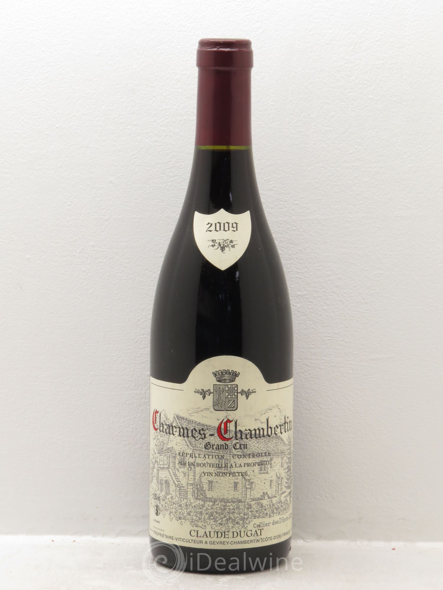 Charmes-Chambertin Grand Cru Claude Dugat 2009 - Lot de 1 bouteille - 0
