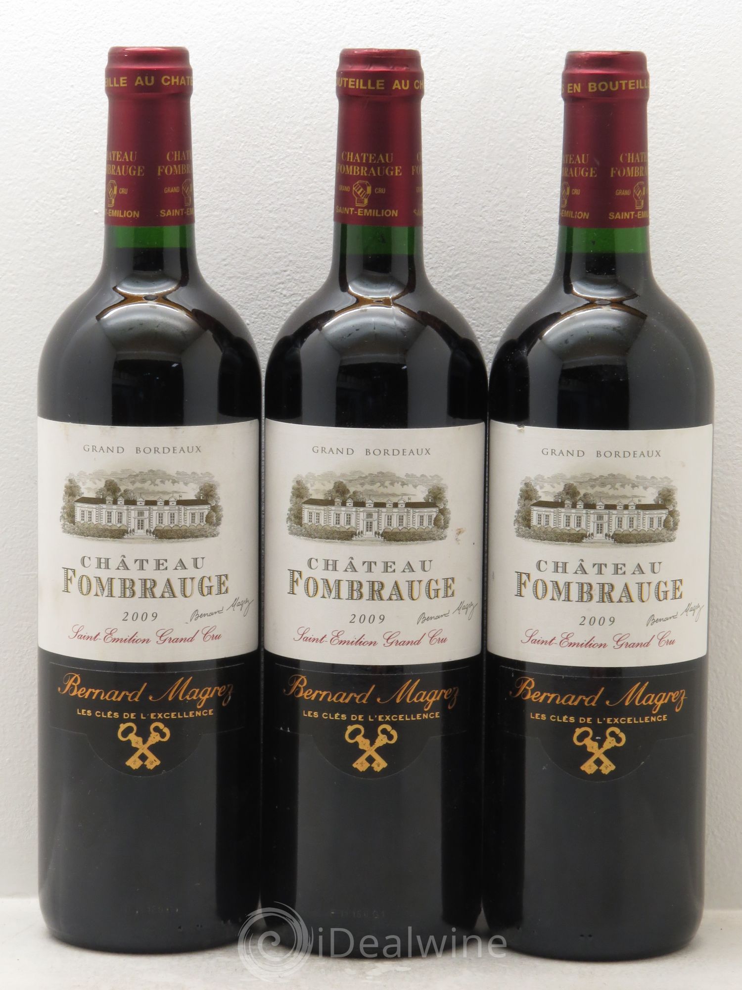 Château Fombrauge Grand Cru Classé 2009 - Lot de 3 bouteilles - 0