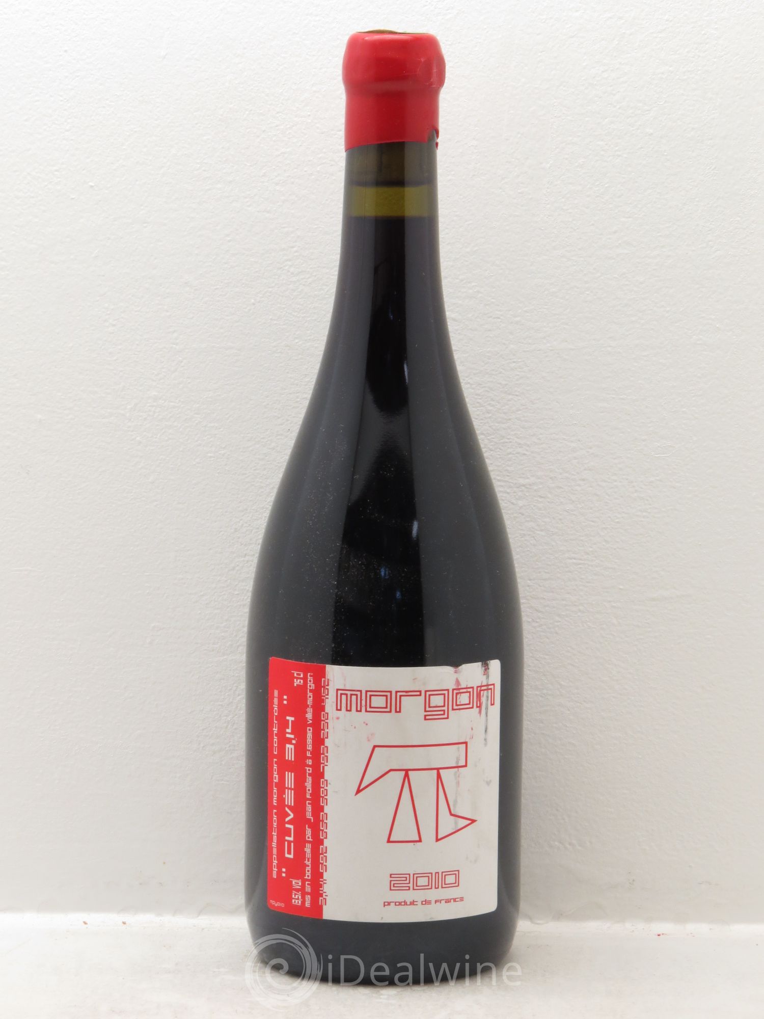 Morgon 3.14 Jean Foillard 2010 - Lot de 1 bouteille - 0