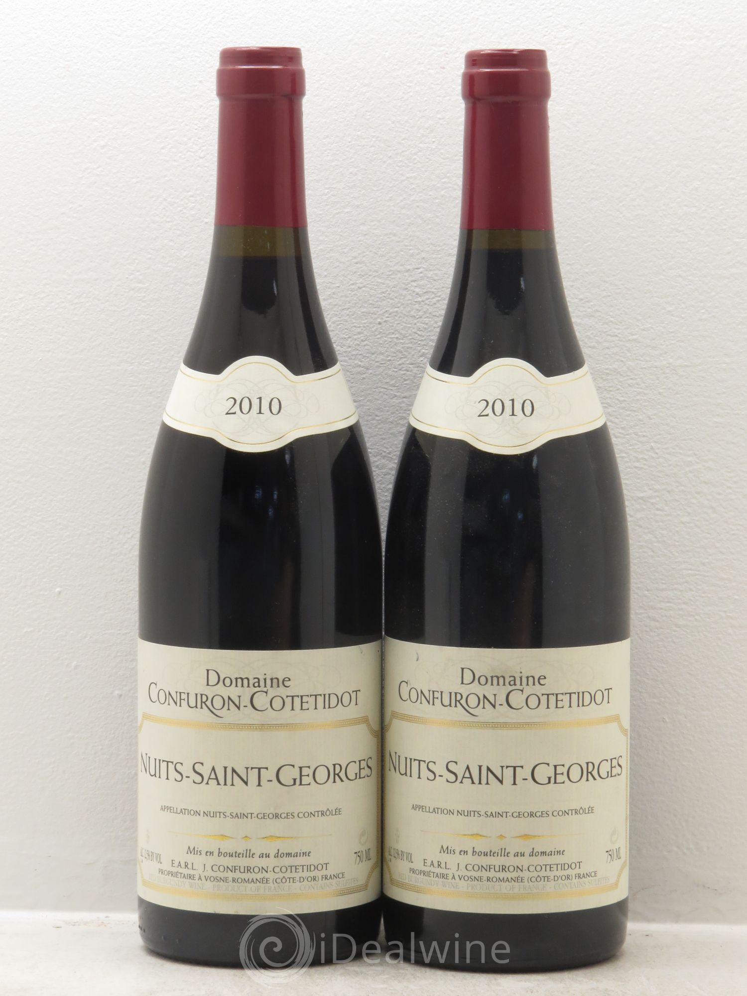 Nuits-Saint-Georges 2010 - Lot de 2 bouteilles - 0