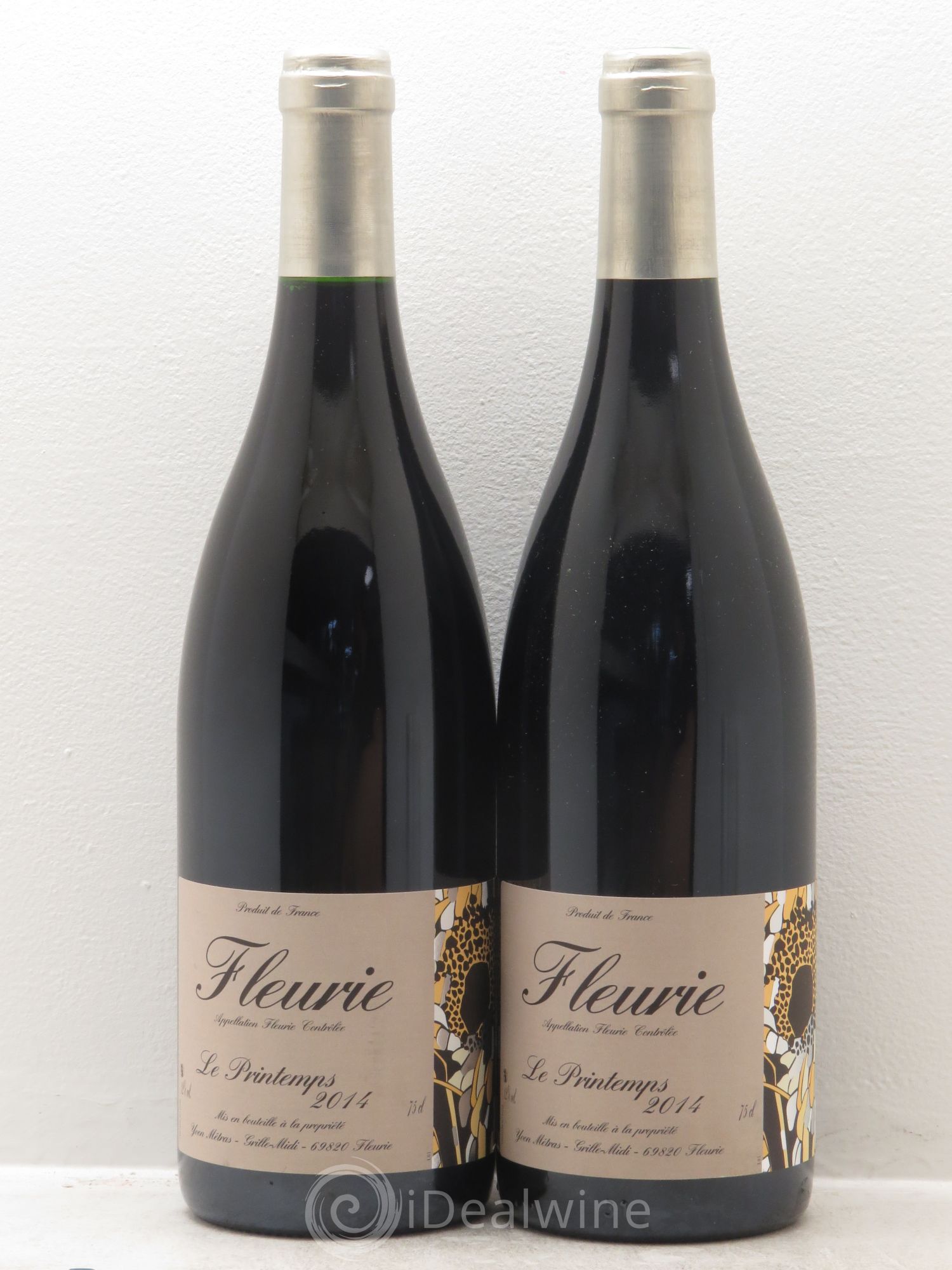 Fleurie Le Printemps Yvon Métras 2014 - Lot de 2 bouteilles - 0