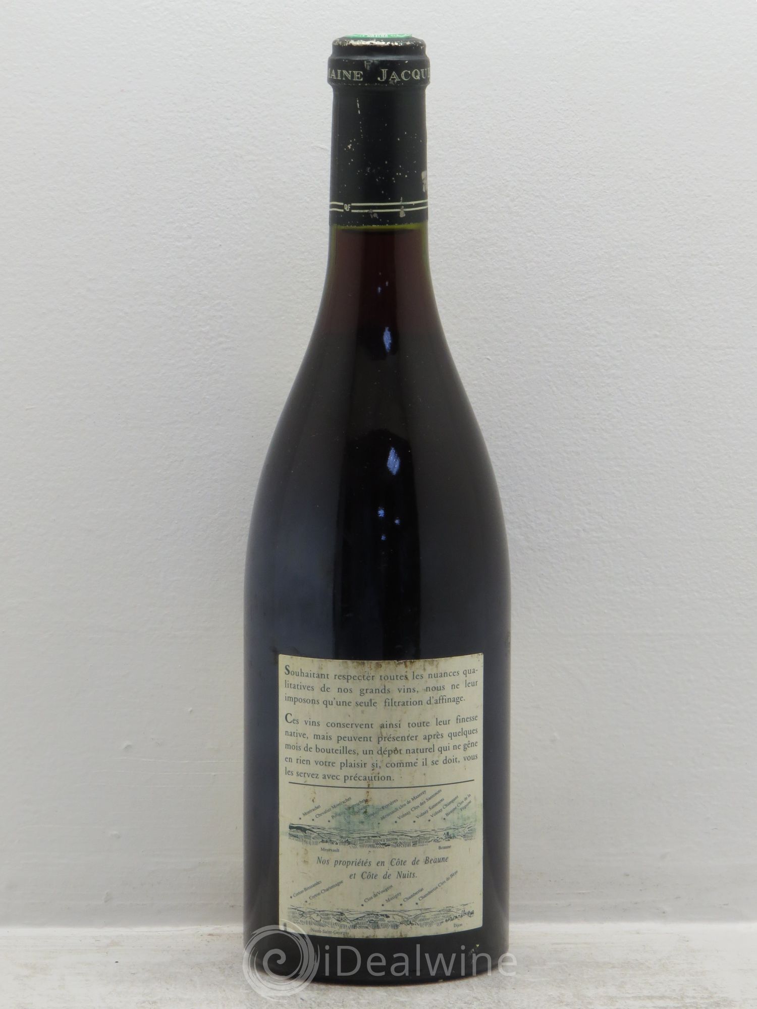 Chambertin Clos de Bèze Grand Cru Jacques Prieur (Domaine) 1995 - Lot de 1 bouteille - 1