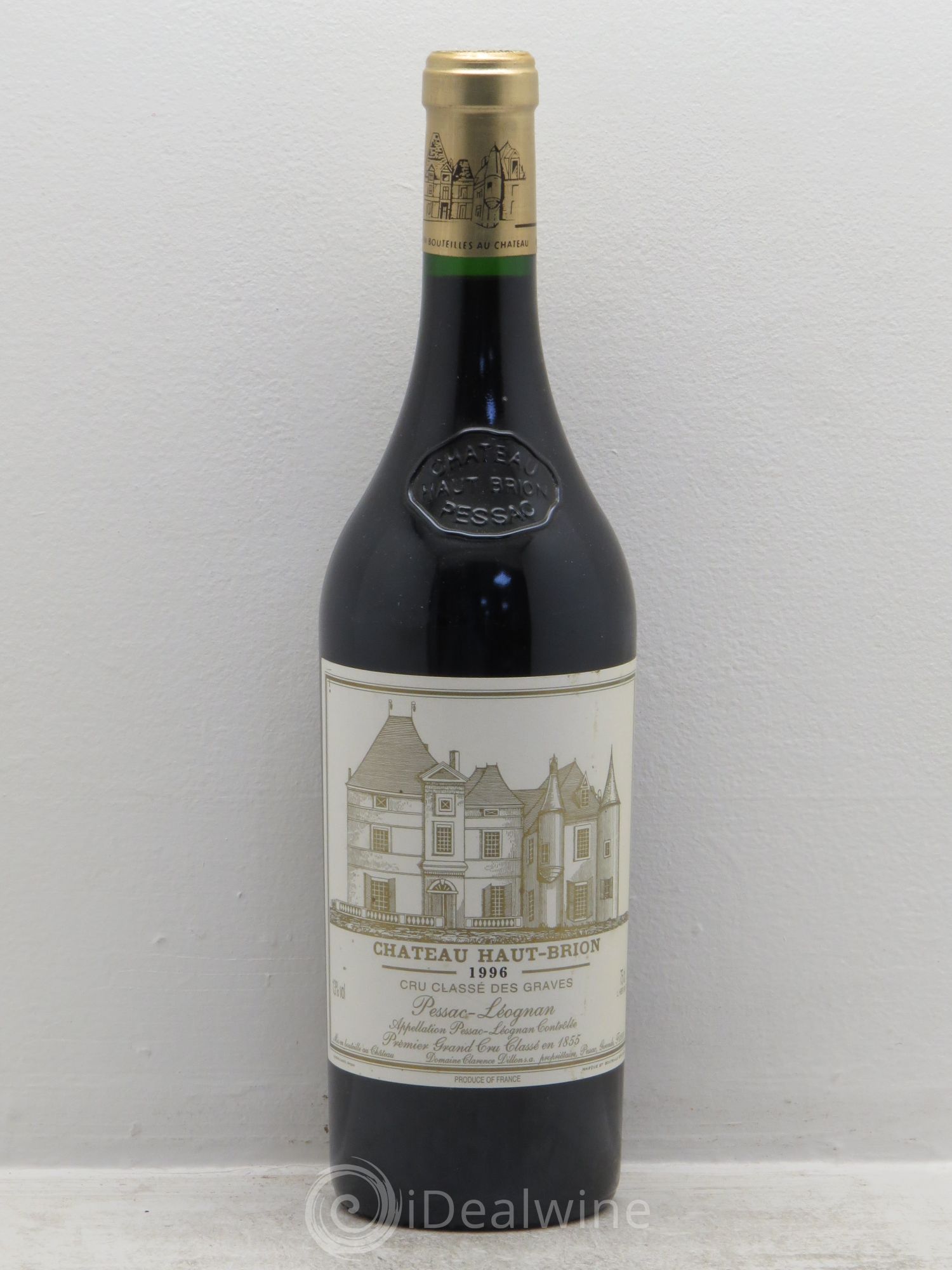 Château Haut Brion 1er Grand Cru Classé 1996 - Lot de 1 bouteille - 0