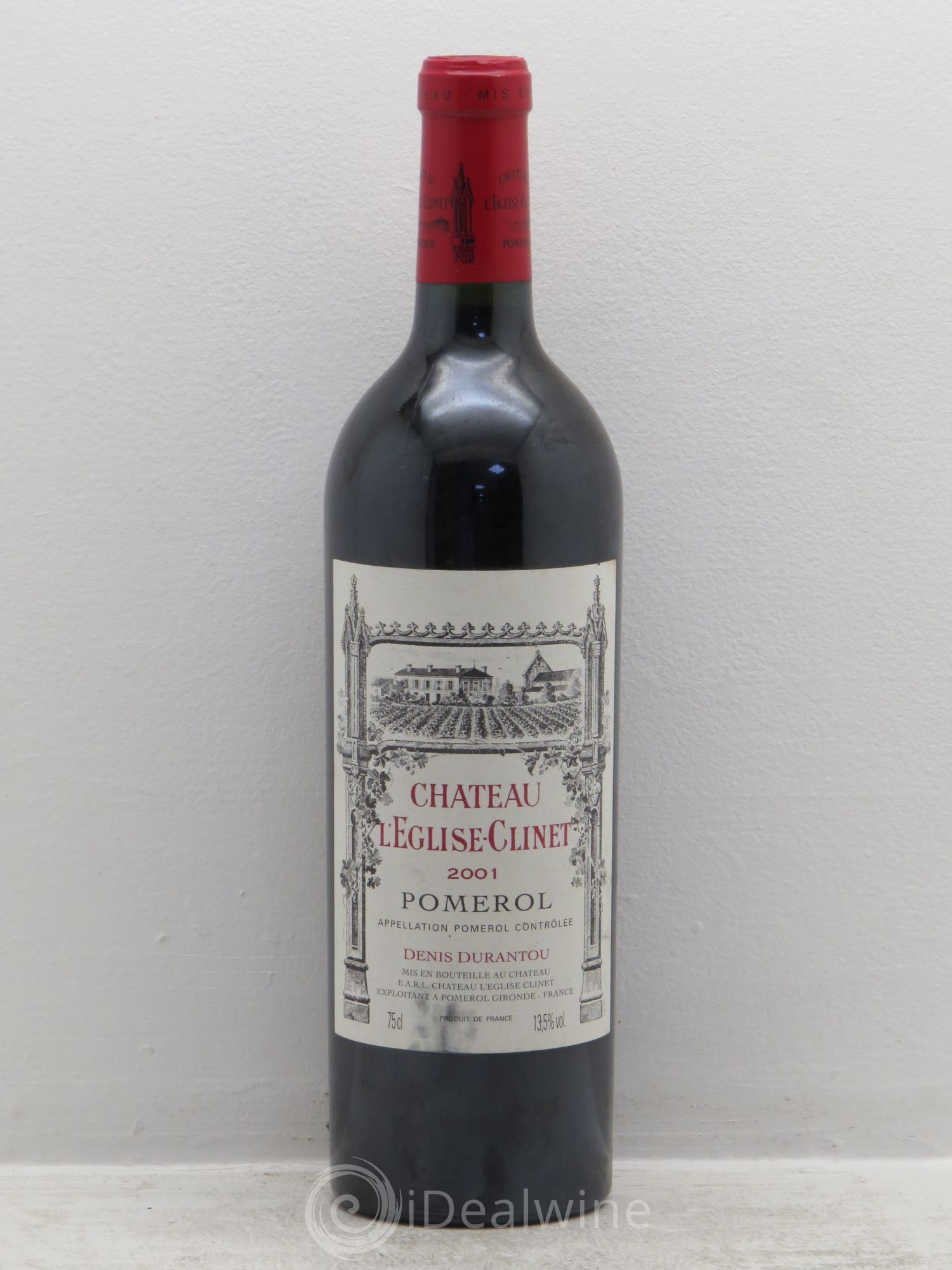 Château l' Église Clinet 2001 - Lot de 1 bouteille - 0