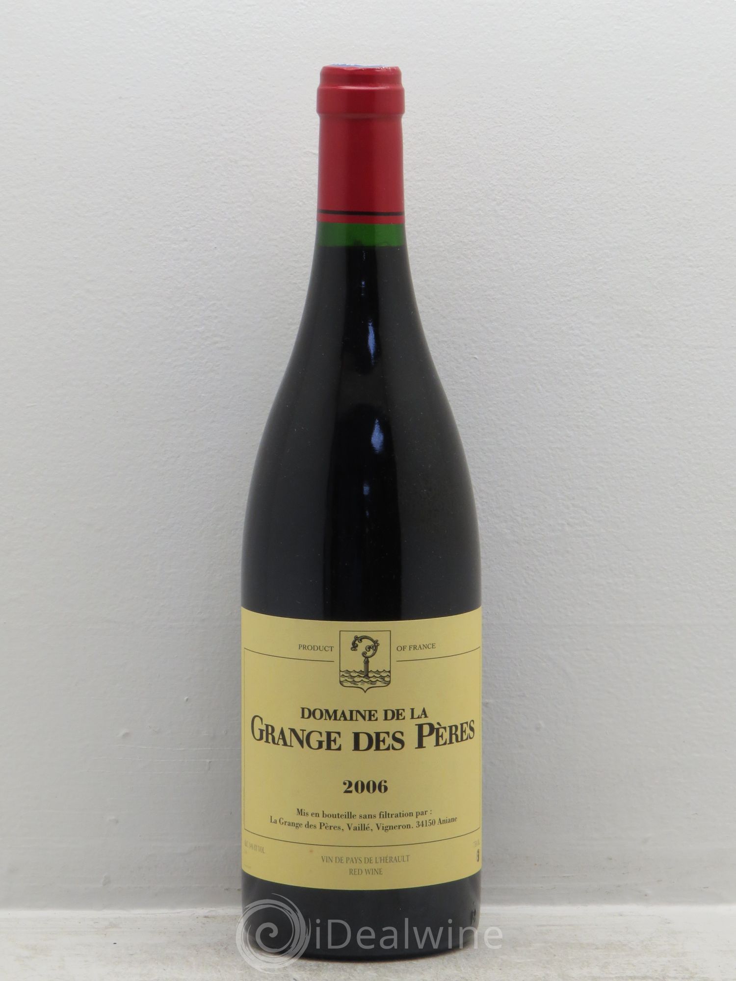 Pays d'Hérault Grange des Pères Laurent Vaillé 2006 - Lot de 1 bouteille - 0