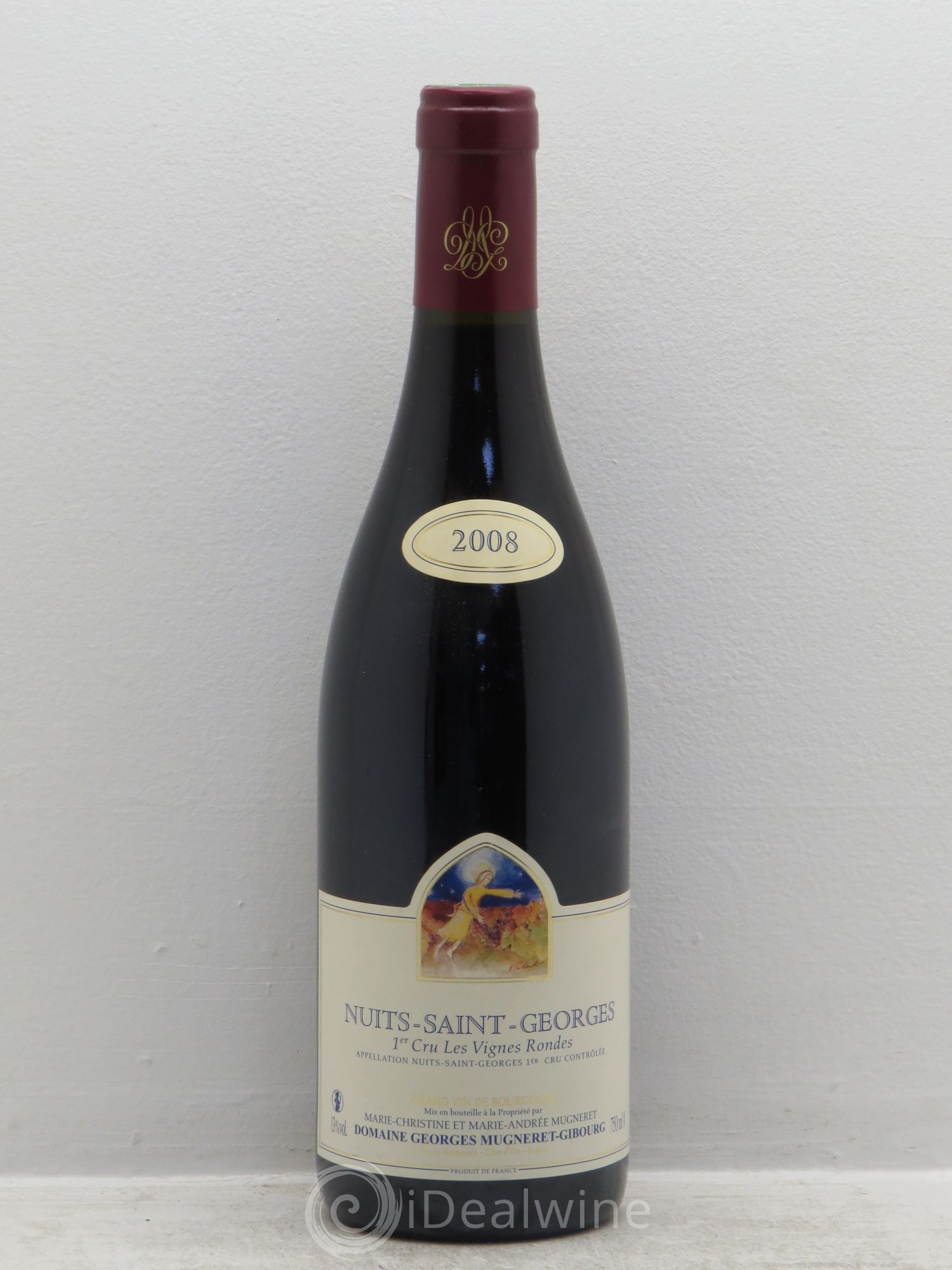 Nuits-Saint-Georges 1er Cru Les Vignes Rondes Georges Mugneret (Domaine) 2008 - Lot de 1 bouteille - 0