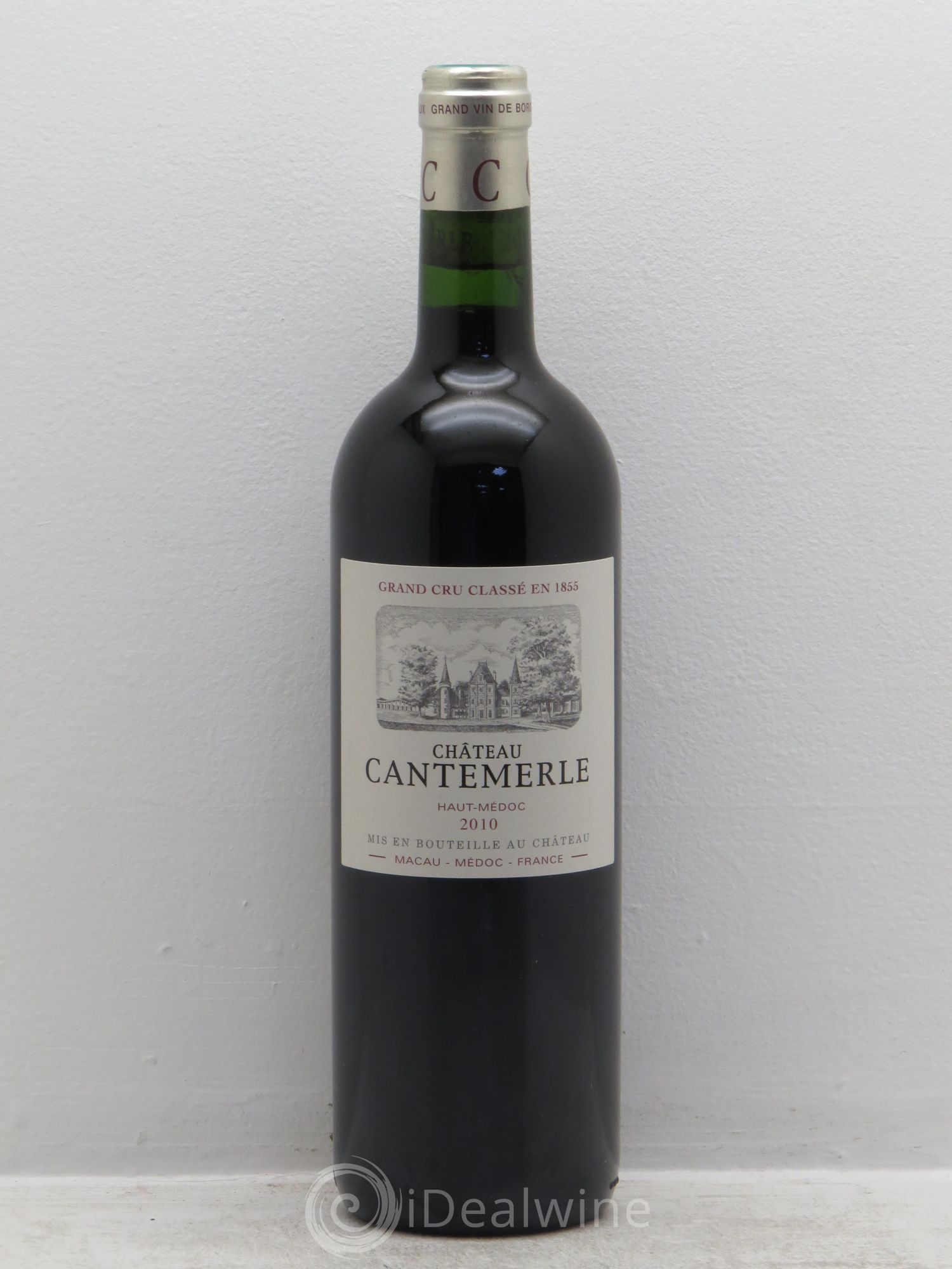 Château Cantemerle 5ème Grand Cru Classé 2010 - Lot de 1 bouteille - 0