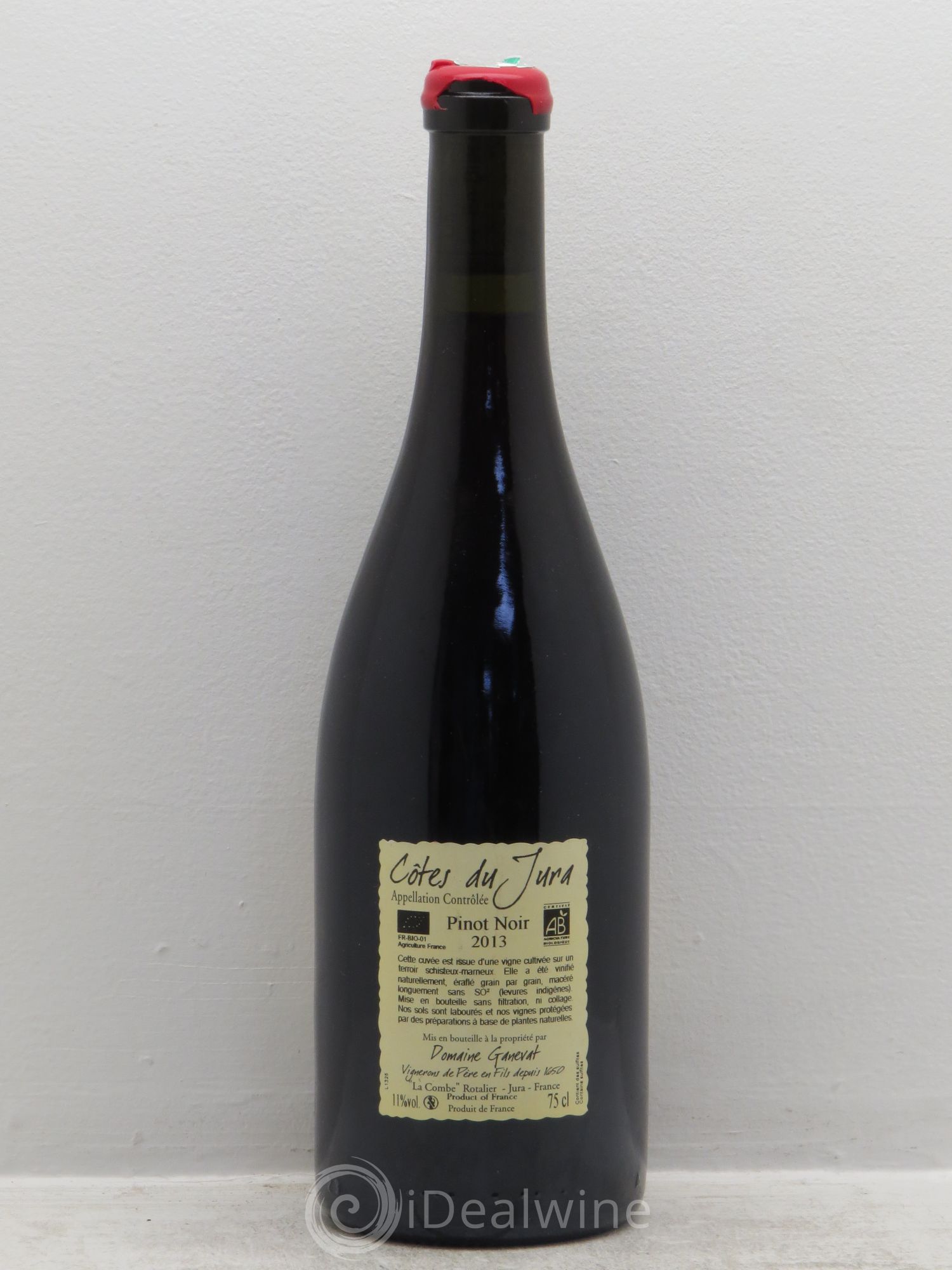 Côtes du Jura Cuvée Julien Jean-François Ganevat (Domaine) 2013 - Lot de 1 bouteille - 1