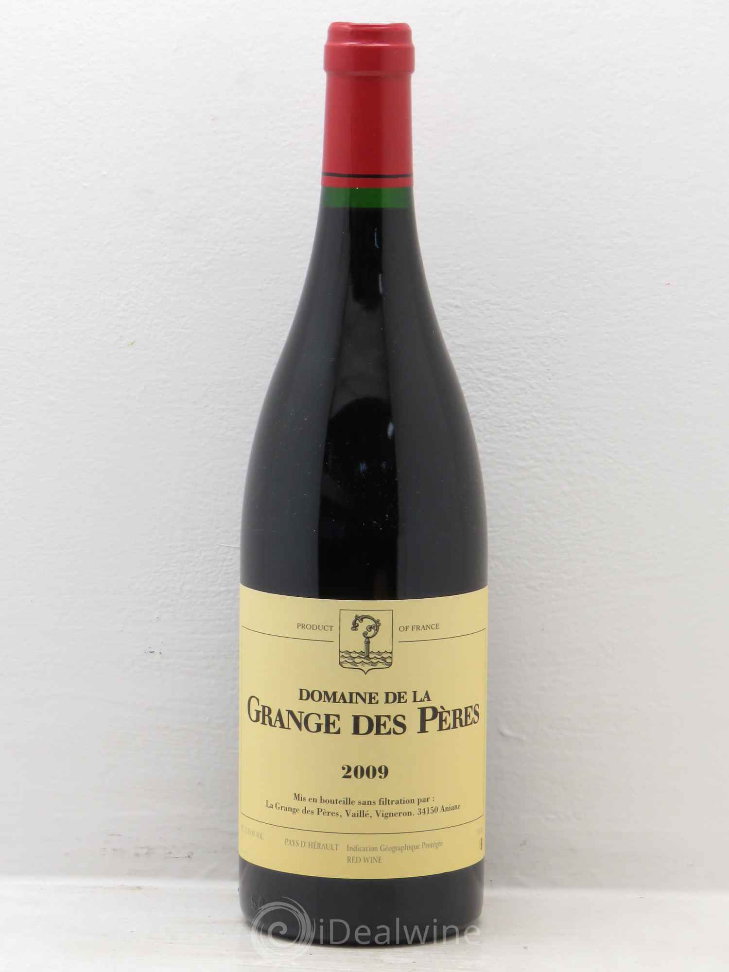 Pays d'Hérault Grange des Pères Laurent Vaillé 2009 - Lot de 1 bouteille - 0