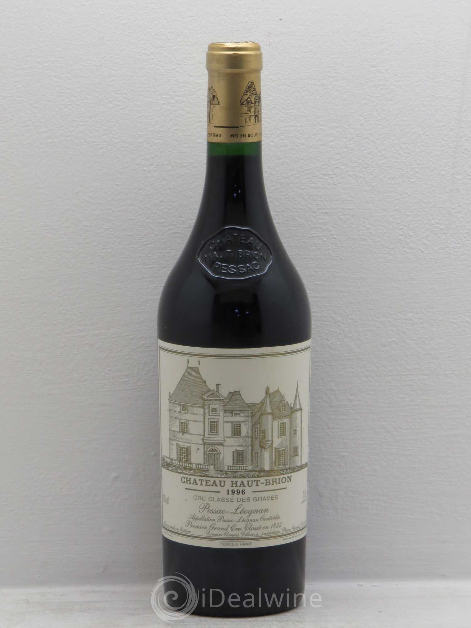 Château Haut Brion 1er Grand Cru Classé 1996 - Lot de 1 bouteille - 0