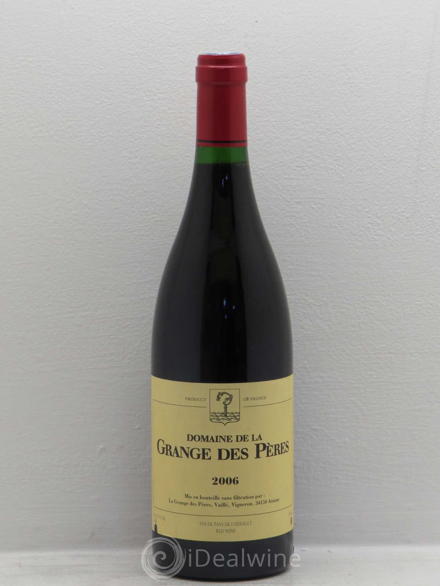 Pays d'Hérault Grange des Pères Laurent Vaillé 2006 - Lot de 1 bouteille - 0