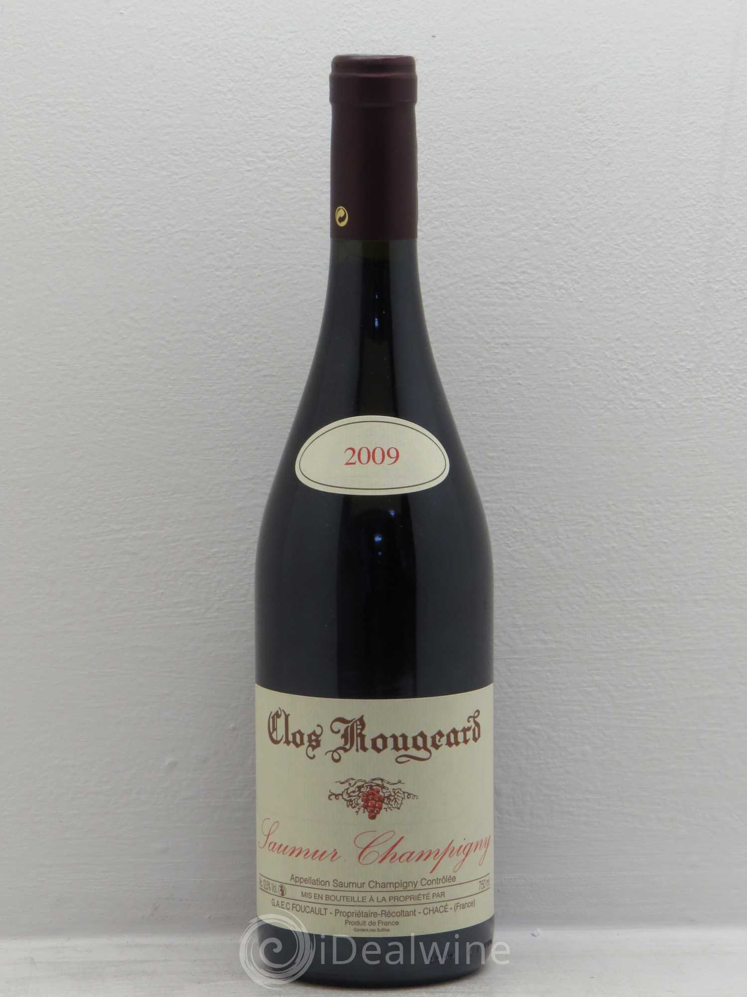 Saumur-Champigny Clos Rougeard 2009 - Lot de 1 bouteille - 0
