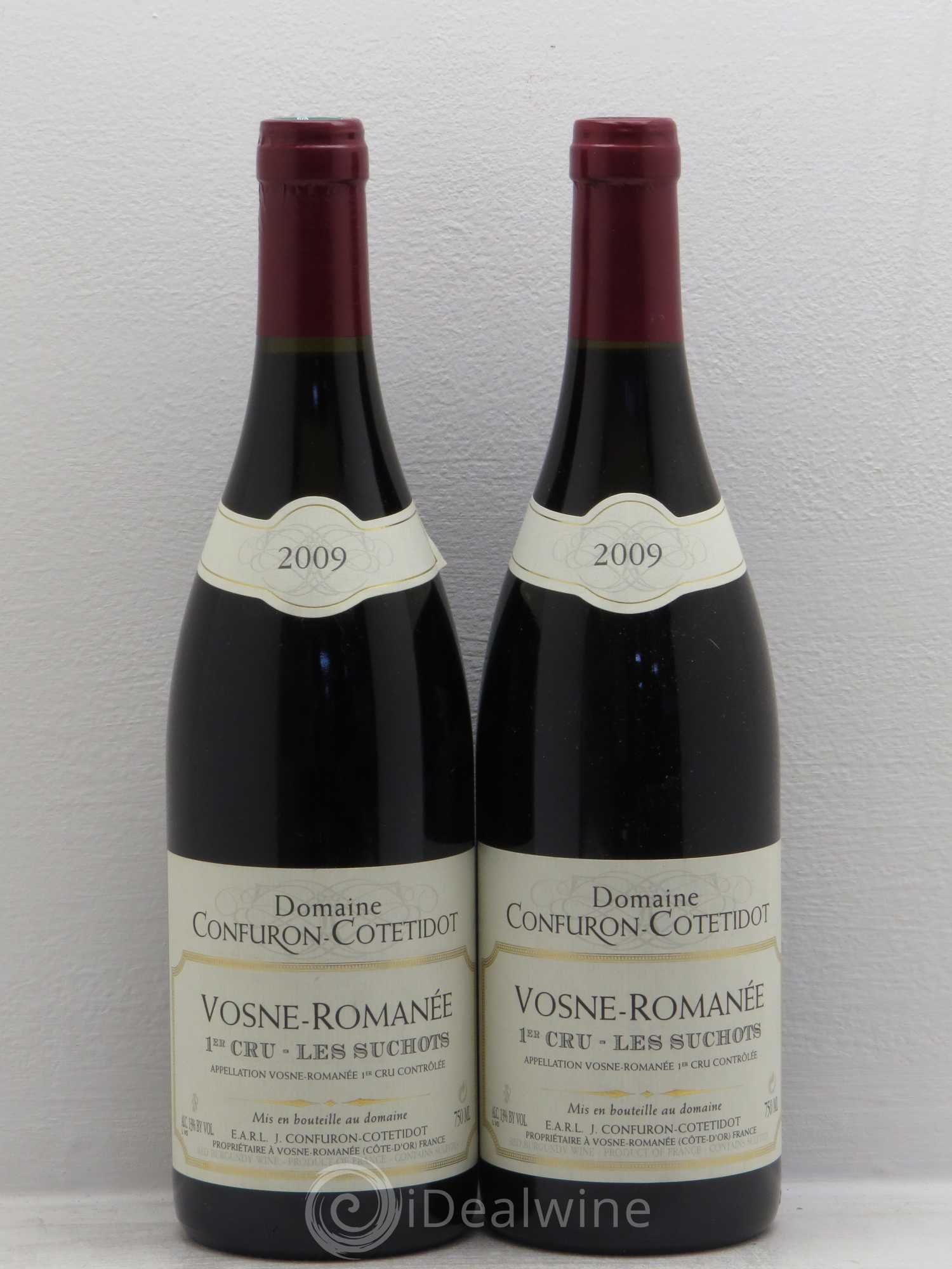 Vosne-Romanée 1er Cru Les Suchots Confuron-Cotetidot 2009 - Lot de 2 bouteilles - 0
