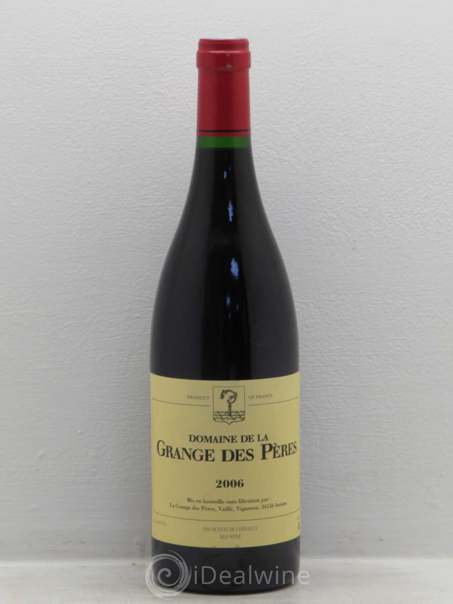 Pays d'Hérault Grange des Pères Laurent Vaillé 2006 - Lot de 1 bouteille - 0