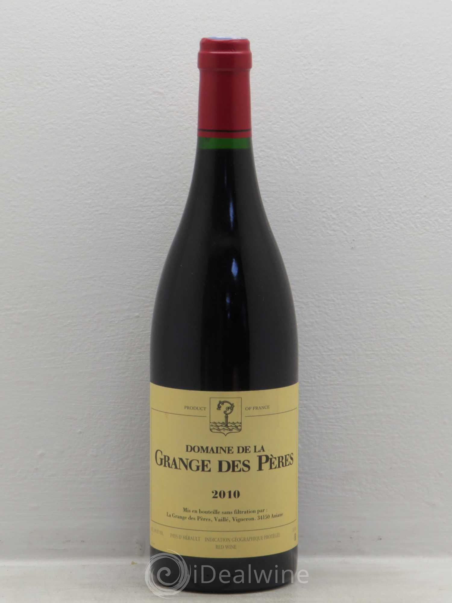 Pays d'Hérault Grange des Pères Laurent Vaillé 2010 - Lot de 1 bouteille - 0
