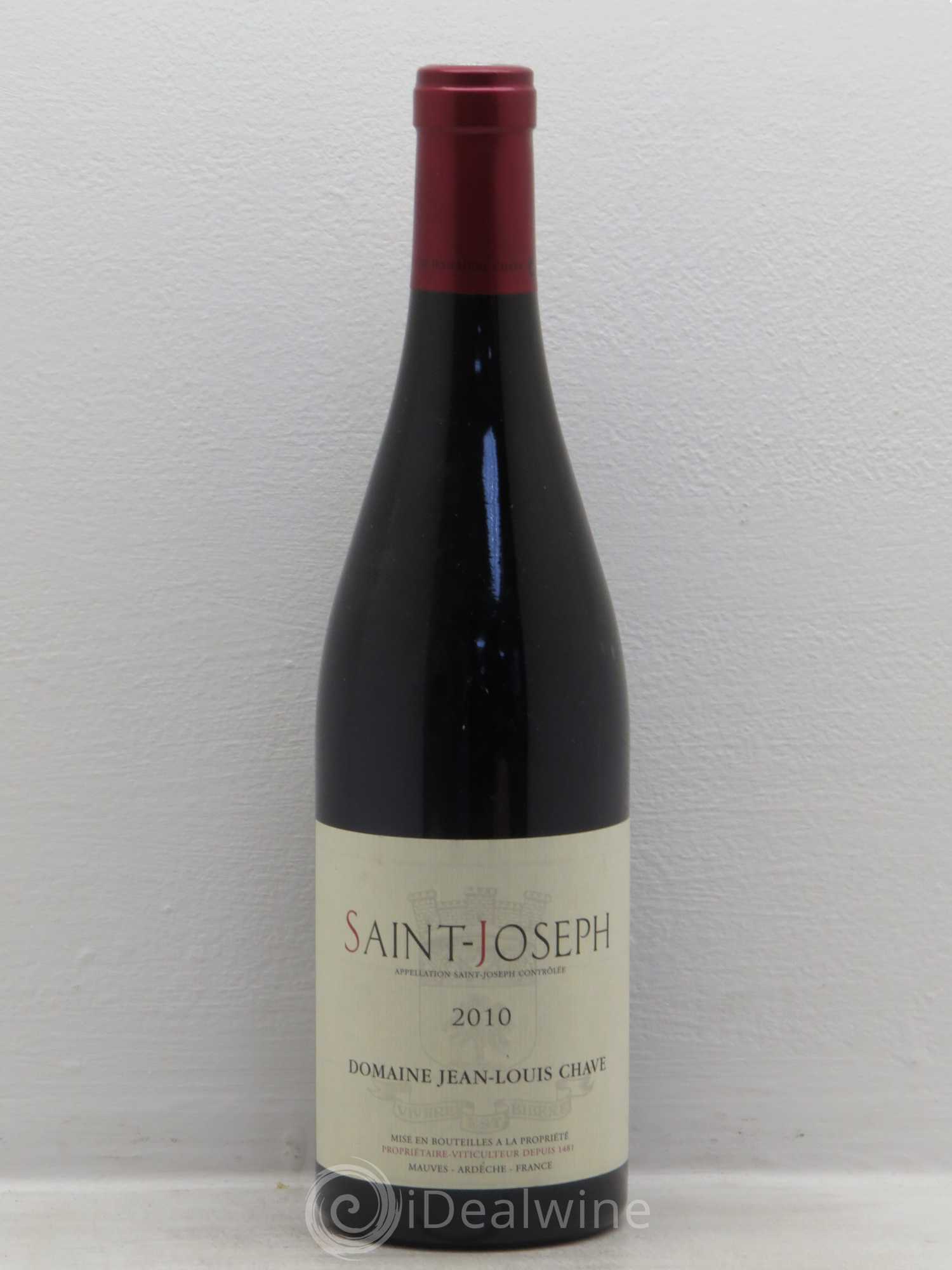 Saint-Joseph Jean-Louis Chave 2010 - Lot de 1 bouteille - 0