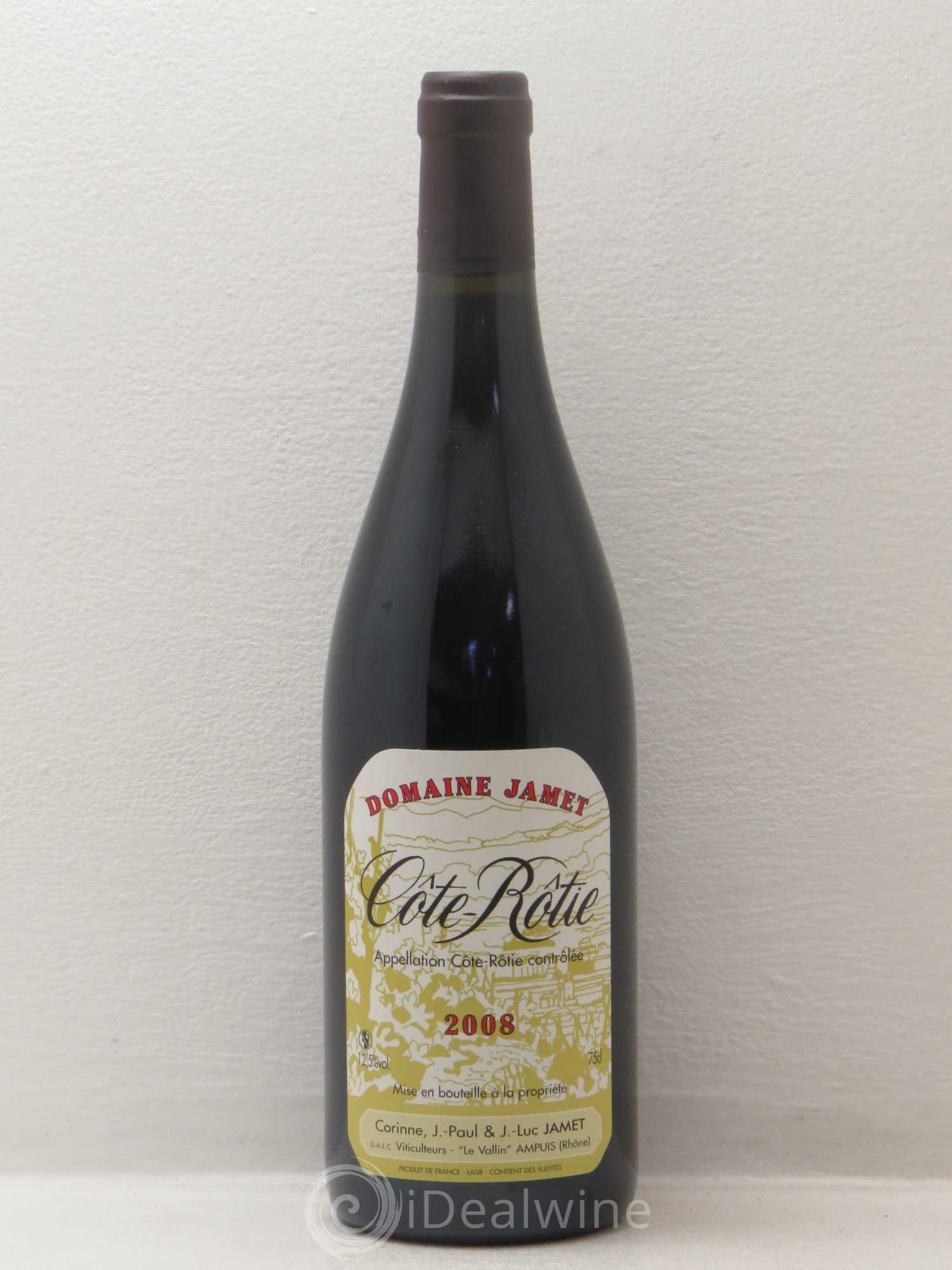 Côte-Rôtie Jamet (Domaine) 2008 - Lot de 1 bouteille - 0