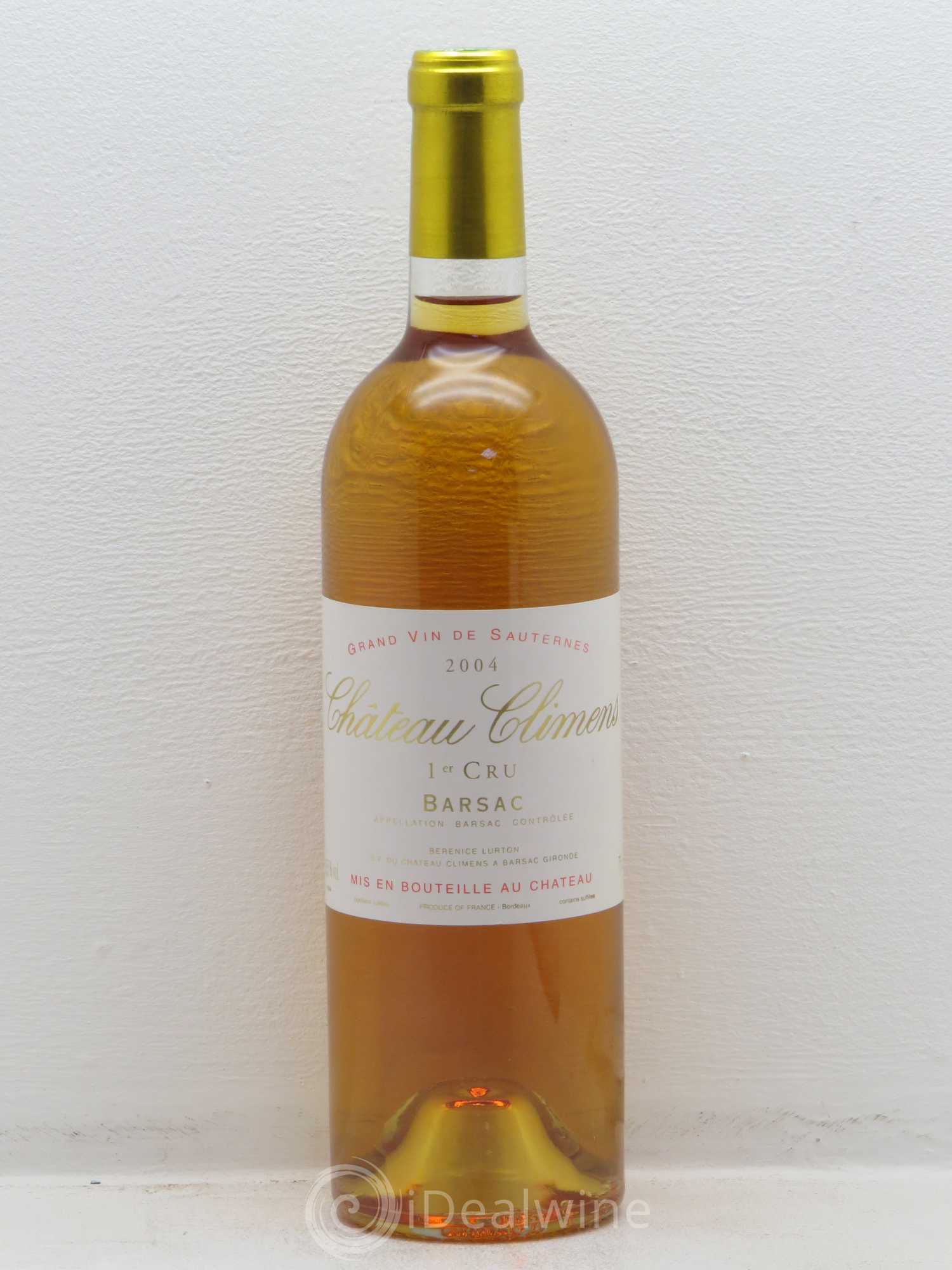 Château Climens 1er Grand Cru Classé 2004 - Lotto di 1 bottiglia - 0