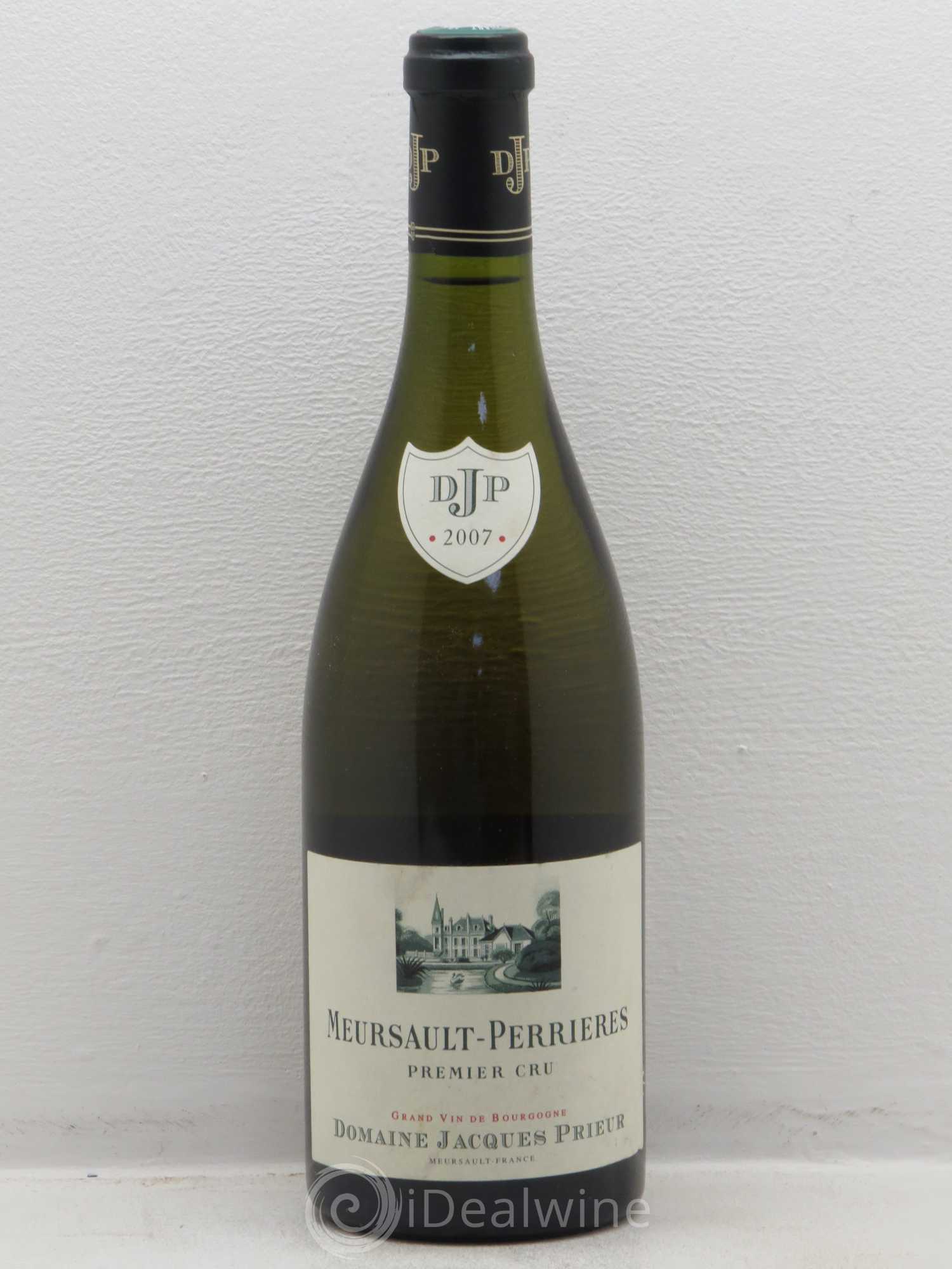 Meursault 1er Cru Perrières Jacques Prieur (Domaine) 2007 - Lot de 1 bouteille - 0