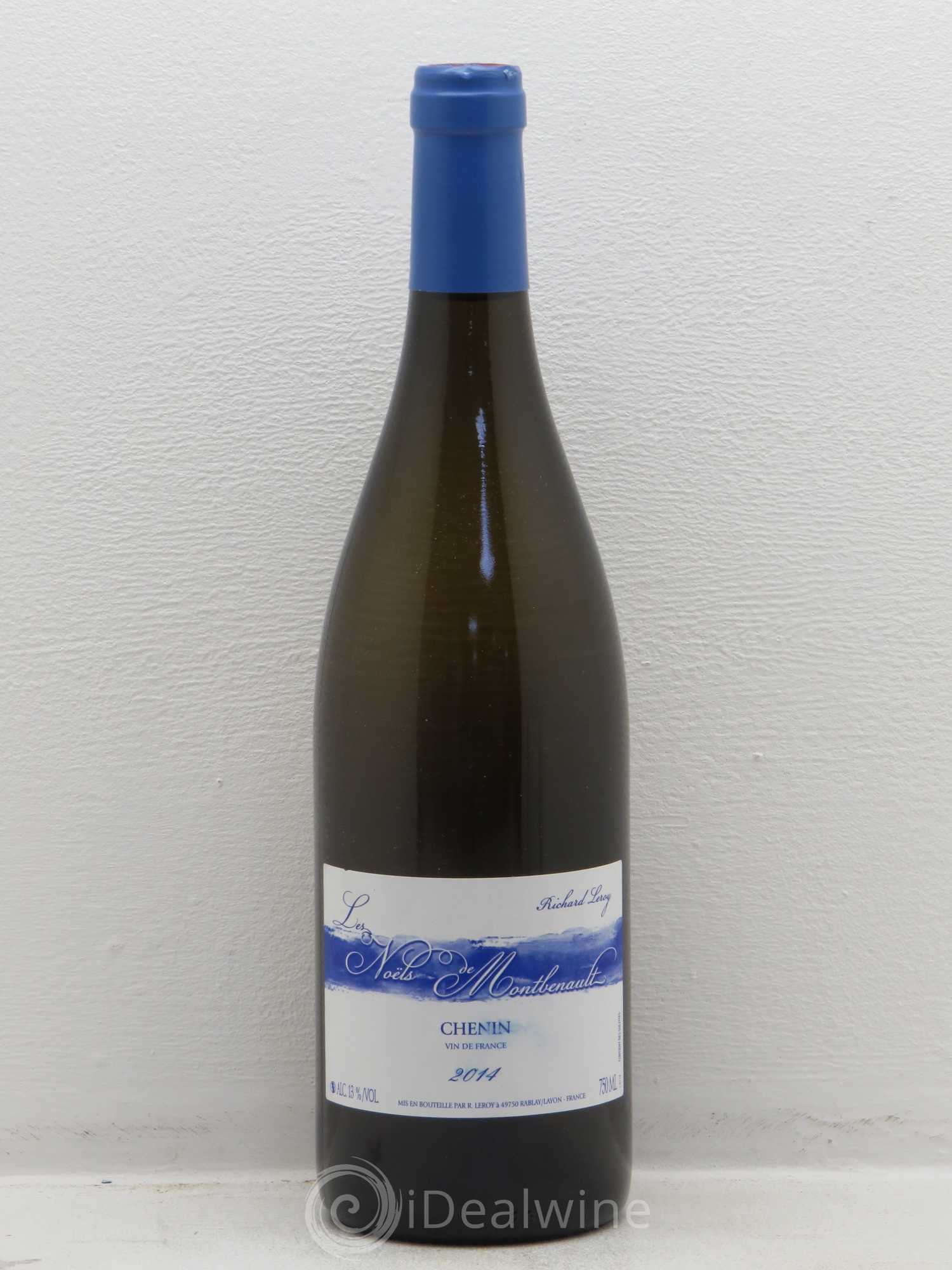 Vin de France Les Noëls de Montbenault Richard Leroy Vin de France 2014 - Lot de 1 bouteille - 0
