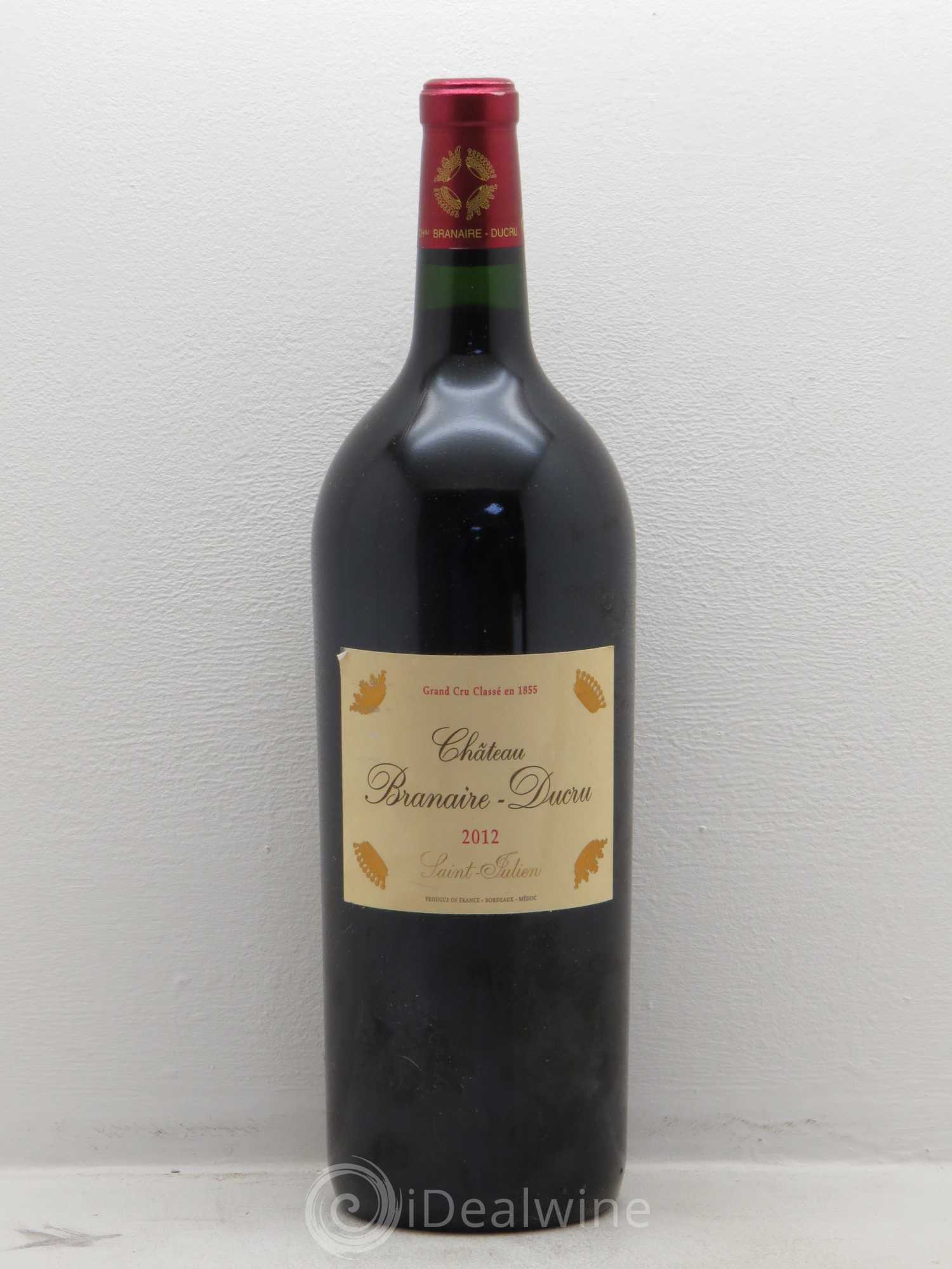 Château Branaire Ducru 4ème Grand Cru Classé 2012 - Lot de 1 magnum - 0