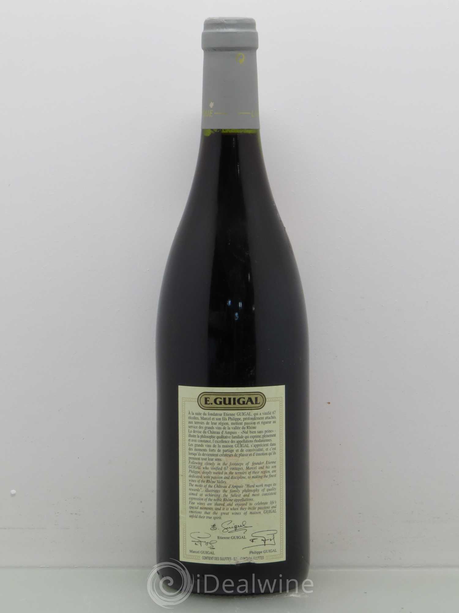 Côte-Rôtie La Turque Guigal 2002 - Lot de 1 bouteille - 1