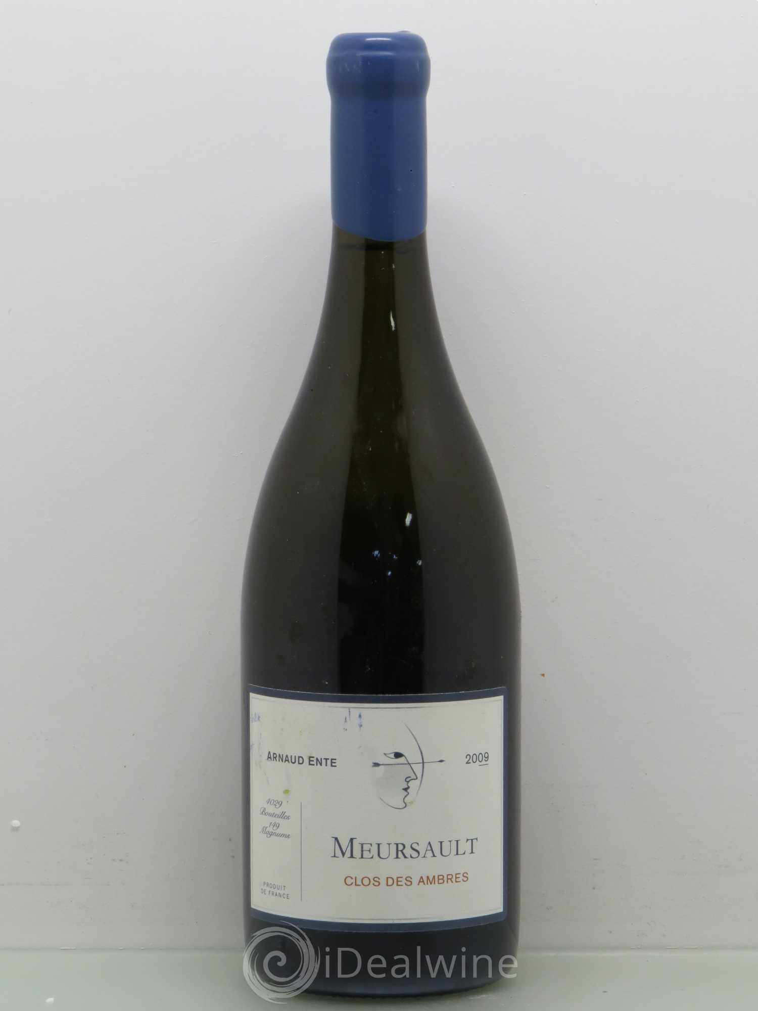 Meursault Clos des Ambres Arnaud Ente 2009 - Lot de 1 bouteille - 0