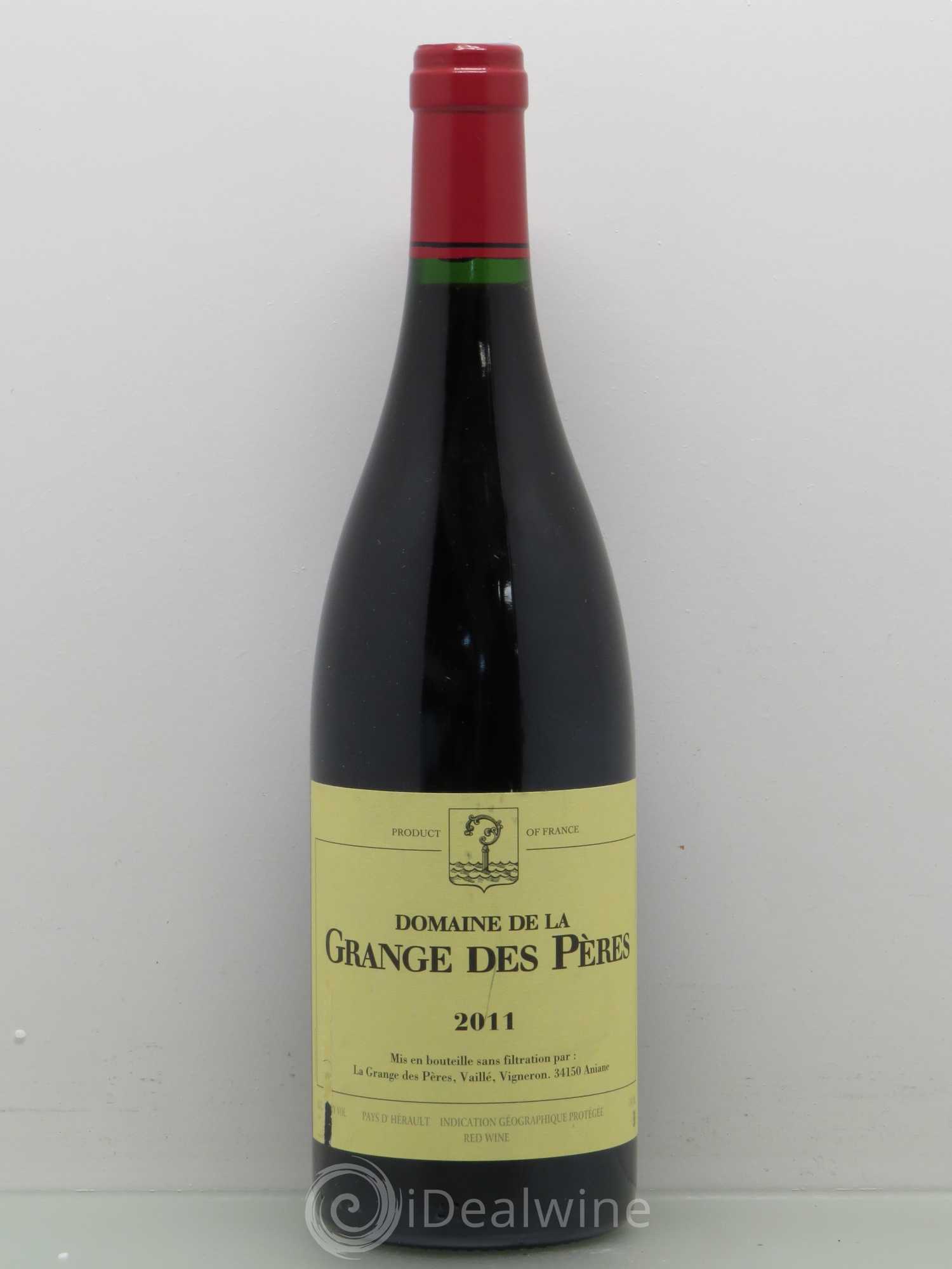 Pays d'Hérault Grange des Pères Laurent Vaillé 2011 - Lot de 1 bouteille - 0