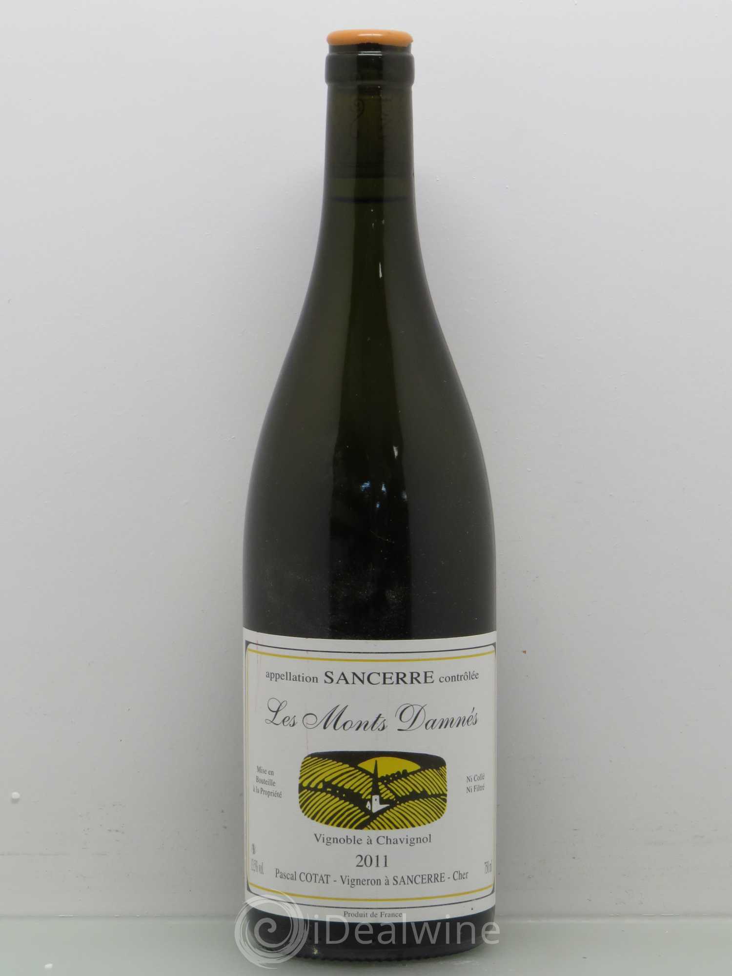 Sancerre Les Monts Damnés Domaine Pascal Cotat 2011 - Posten von 1 Flasche - 0