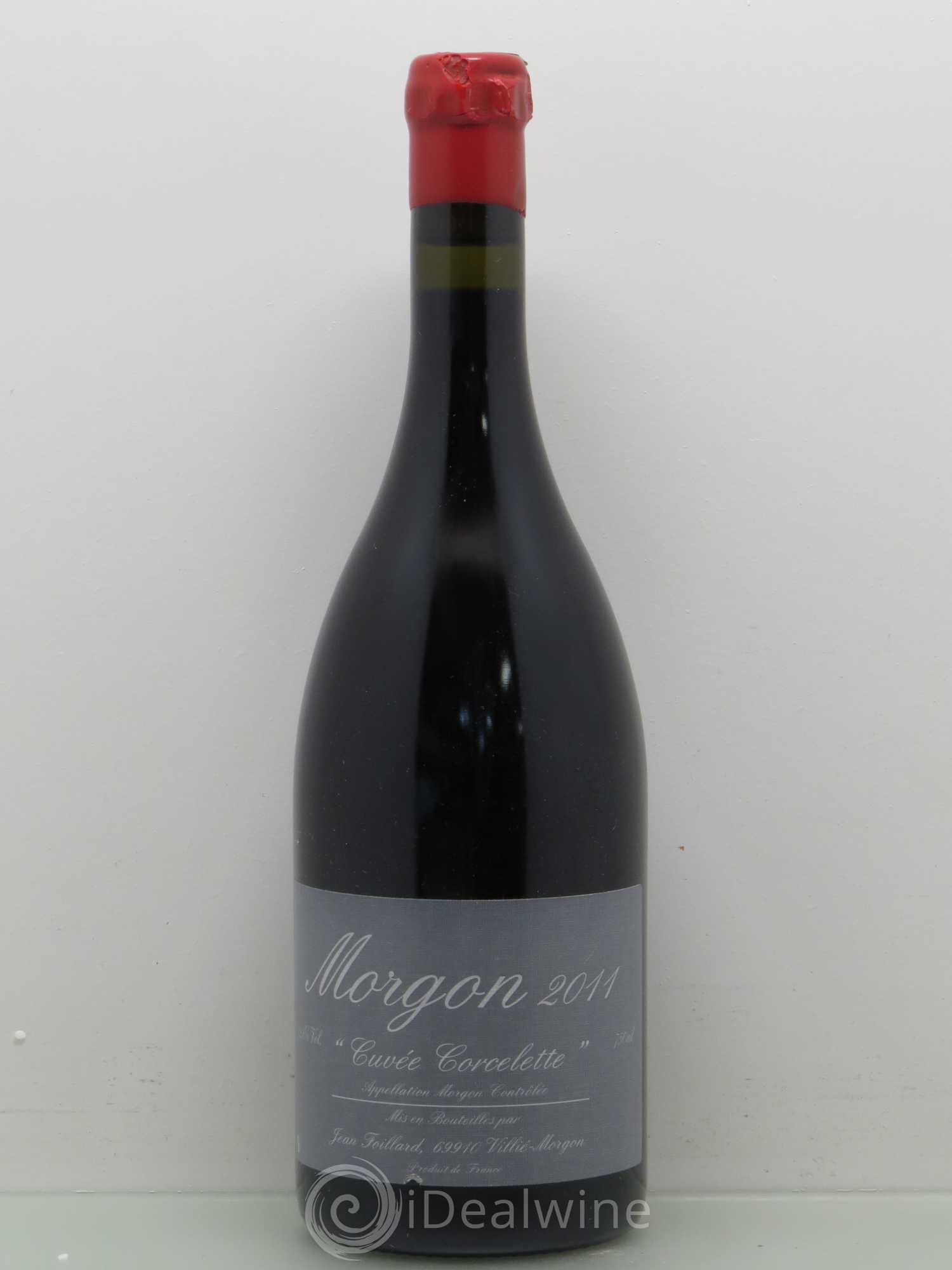 Morgon Corcelette Jean Foillard 2011 - Lot de 1 bouteille - 0