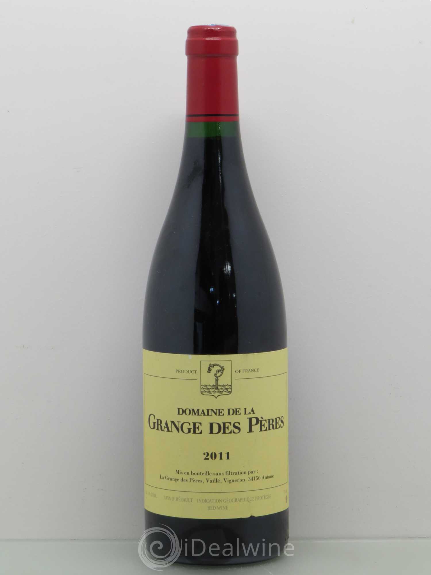 Pays d'Hérault Grange des Pères Laurent Vaillé 2011 - Lot de 1 bouteille - 0