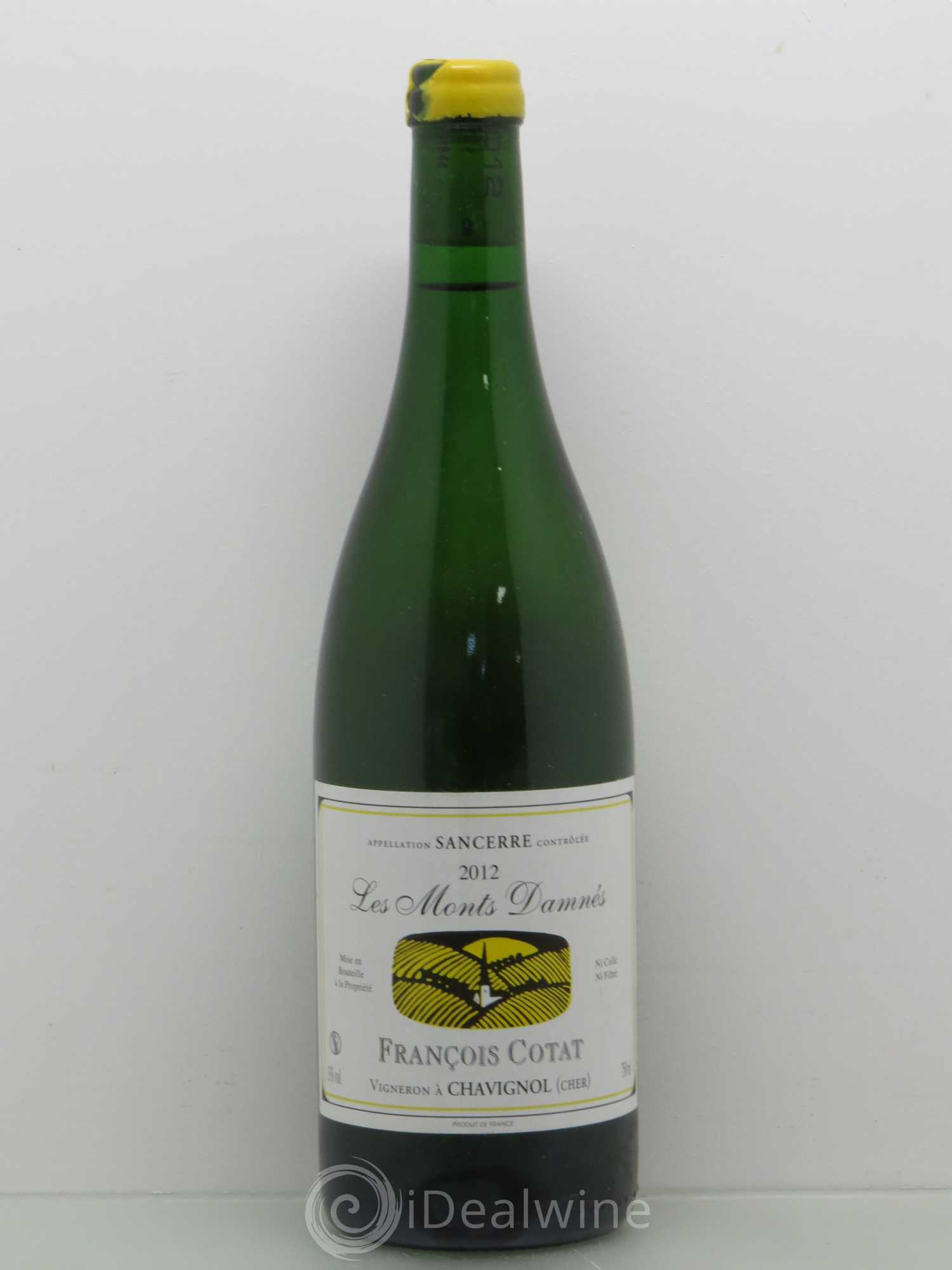 Sancerre Les Monts Damnés François Cotat 2012 - Posten von 1 Flasche - 0