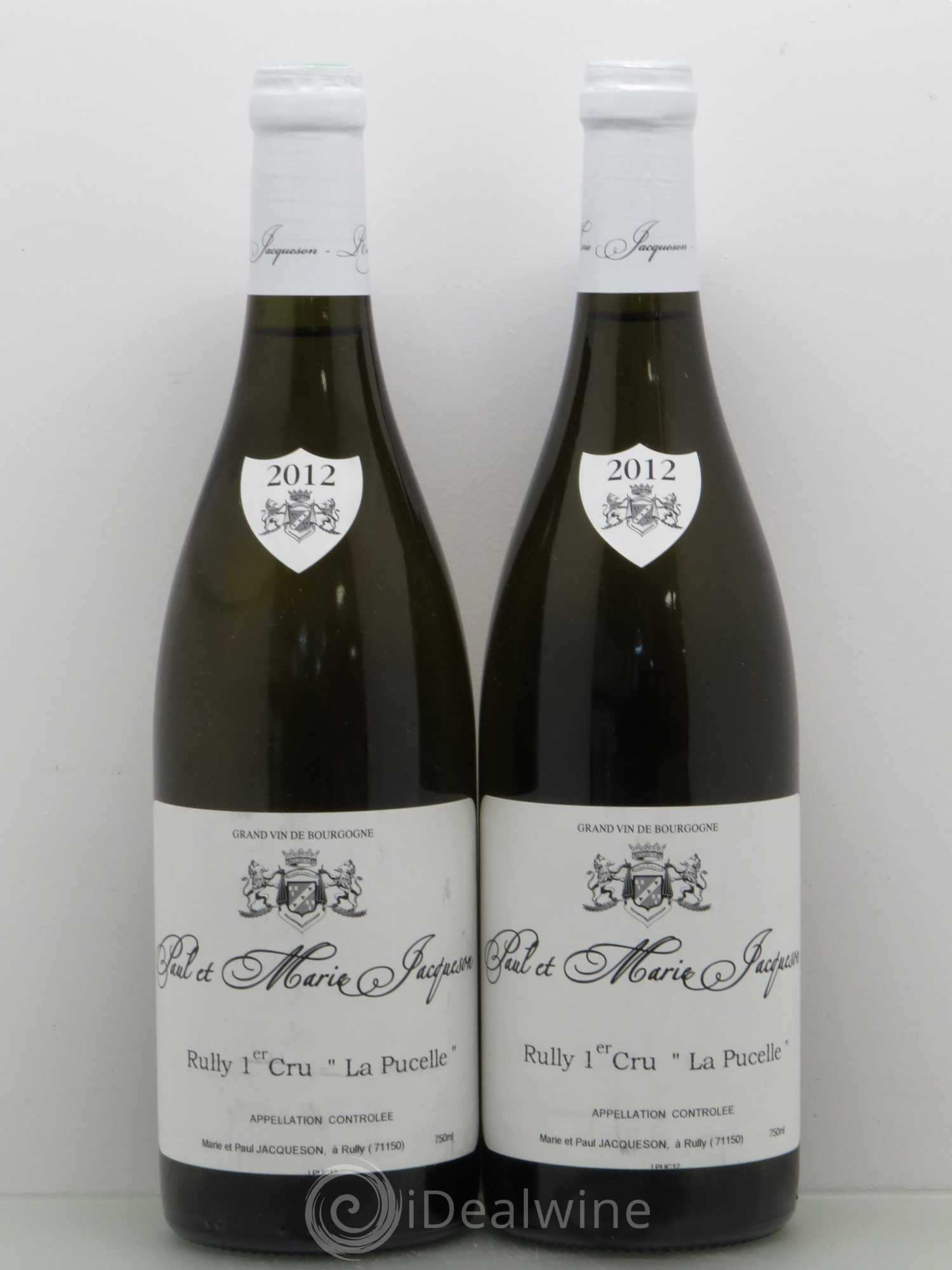 Rully 1er Cru La Pucelle Jacquesson 2012 - Posten von 2 Flaschen - 0