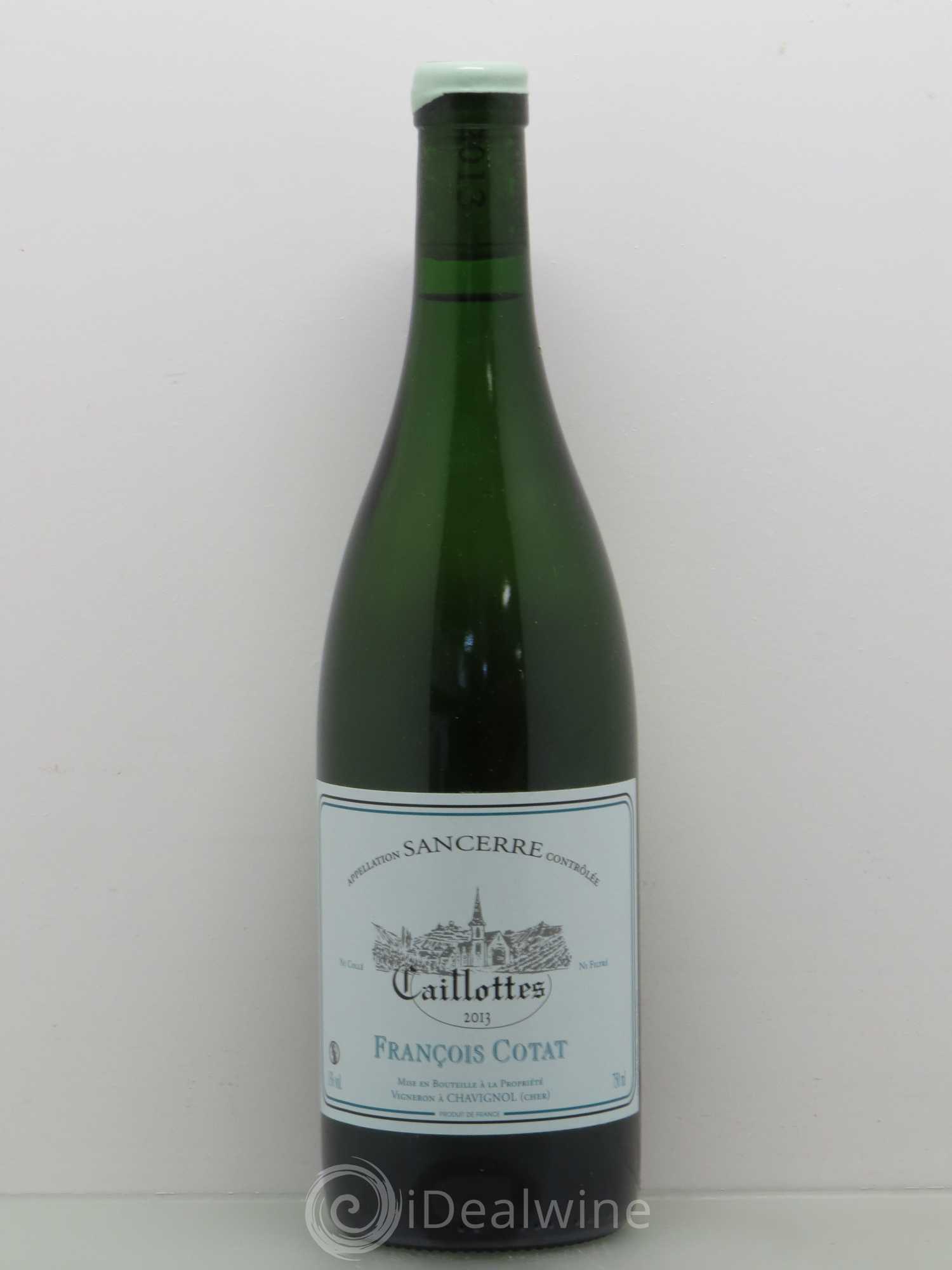 Sancerre Les Caillottes François Cotat 2013 - Lot de 1 bouteille - 0