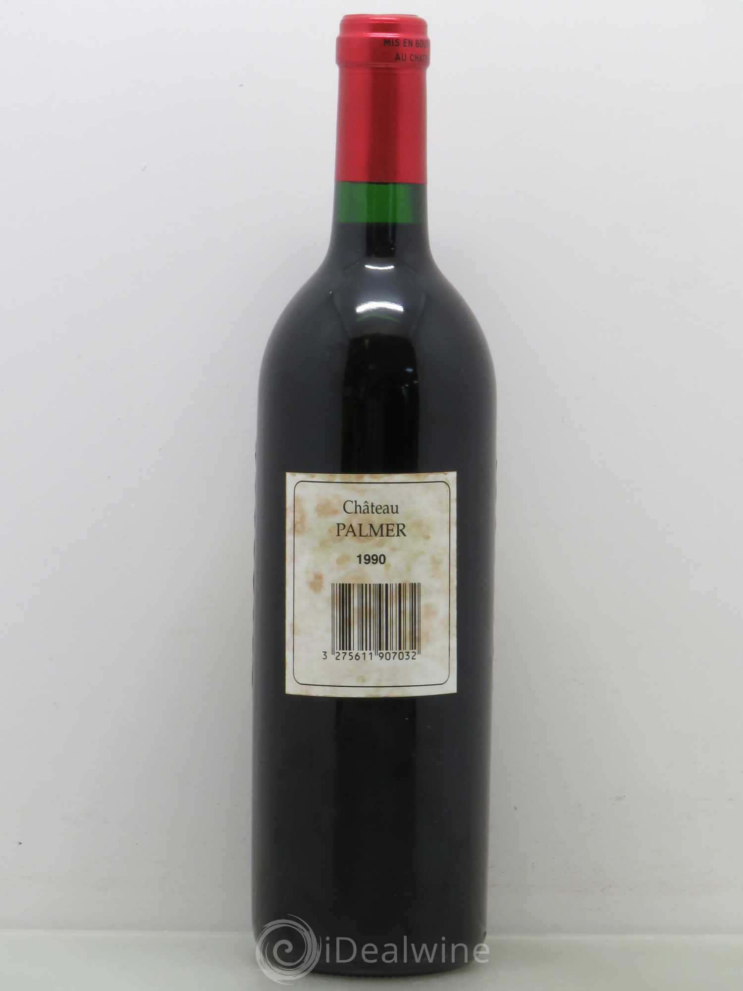 Château Palmer 3ème Grand Cru Classé 1990 - Lot de 1 bouteille - 1