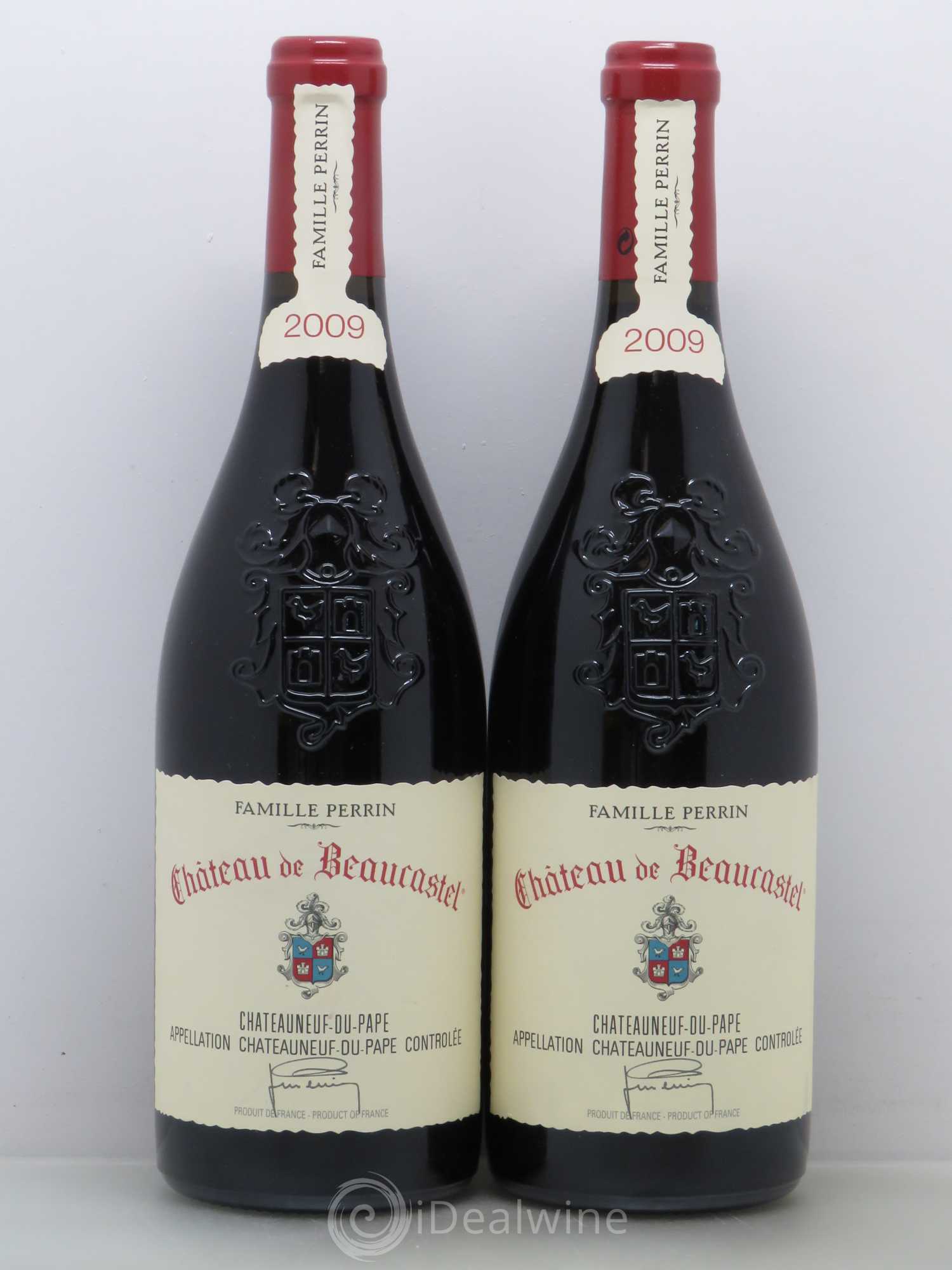 Châteauneuf-du-Pape Château de Beaucastel Famille Perrin 2009 - Lot de 2 bouteilles - 0