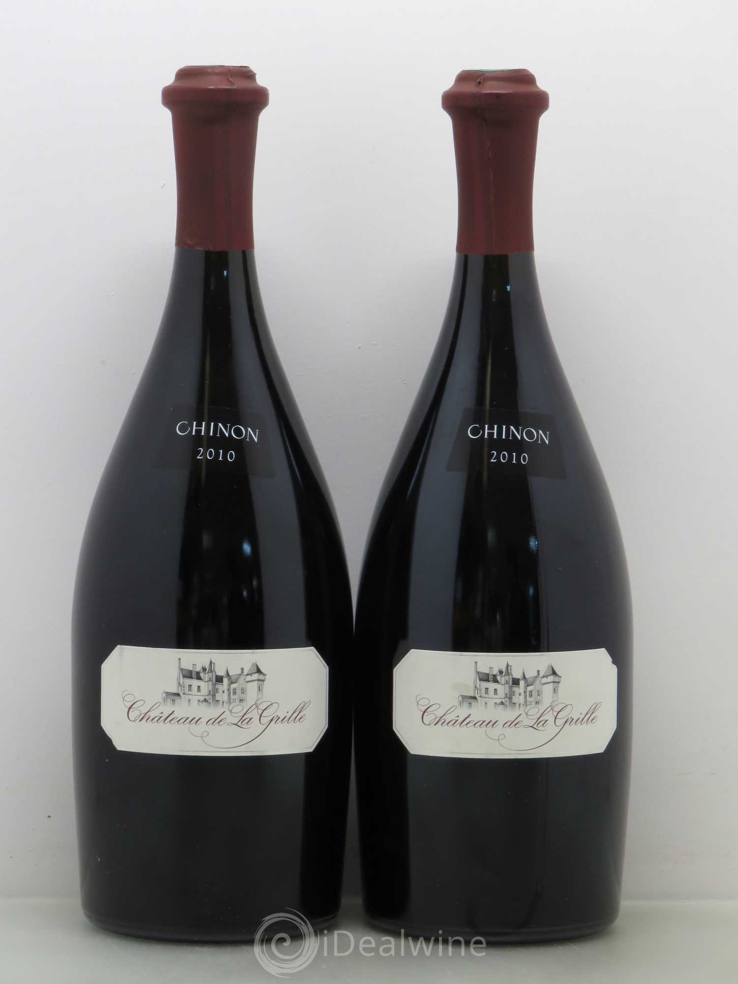 Chinon Château de la Grille 2010 - Lot de 2 bouteilles - 0