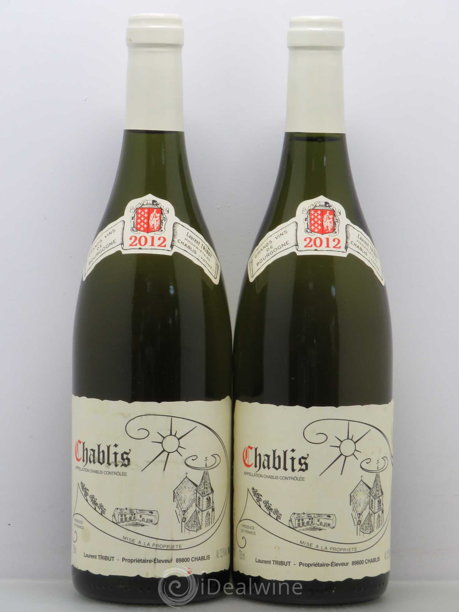 Chablis Laurent Tribut 2012 - Lot de 2 bouteilles - 0