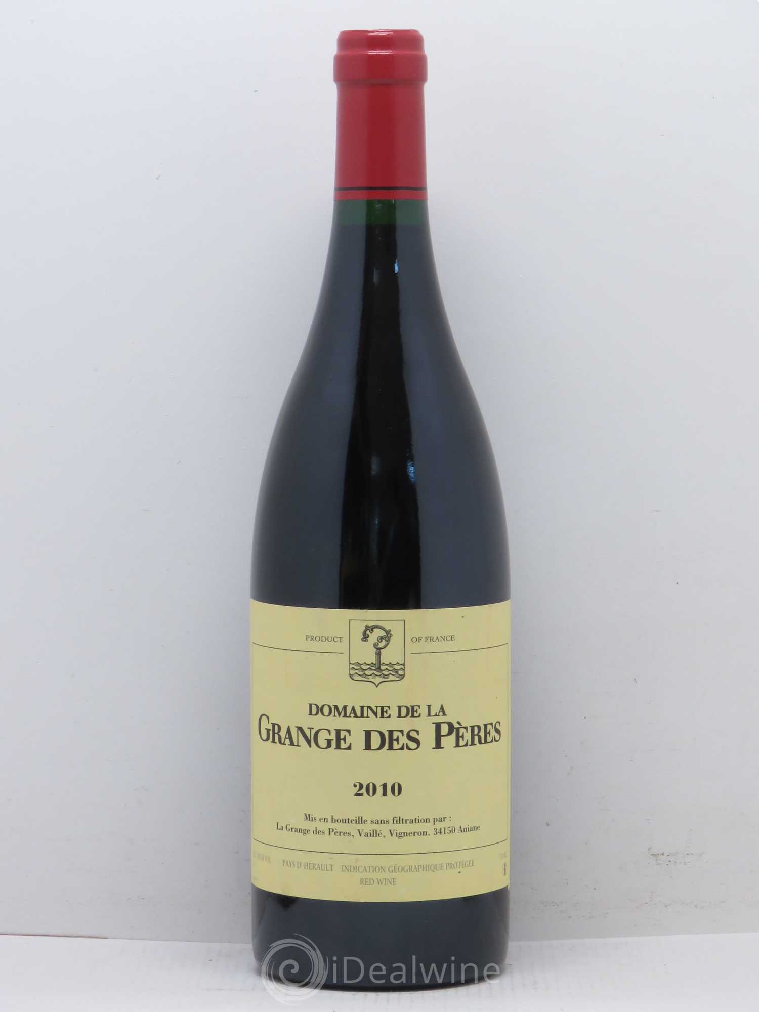 Pays d'Hérault Grange des Pères Laurent Vaillé 2010 - Lot de 1 bouteille - 0